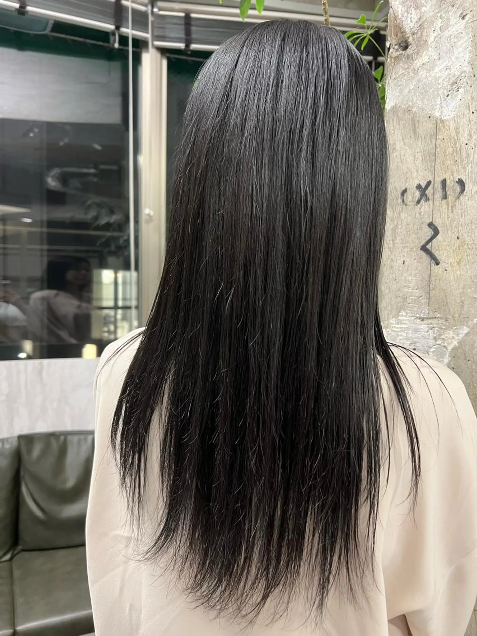 ロング くせ毛 伸ばしかけ ROBBY所属・松井美樹/似合わせ ガーリー・韓国のヘアスタイル