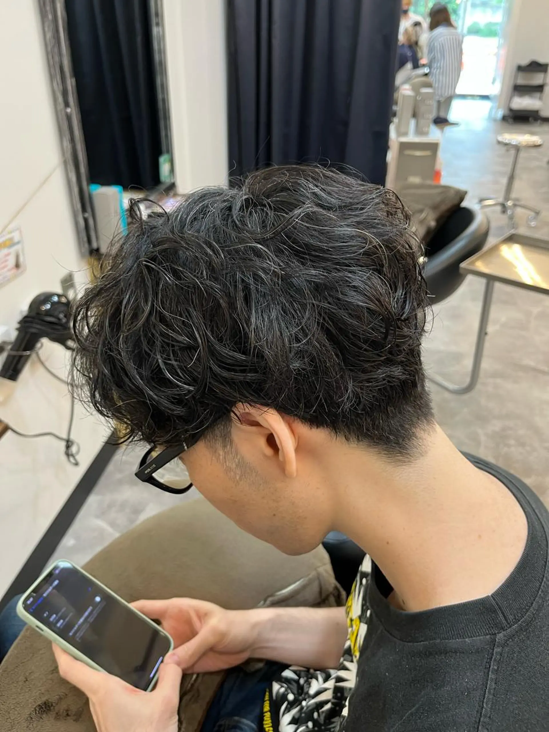 パーマ メンズ カット パーマ 🔥メンズ特化美容師 🔥MIYABIのヘアスタイル