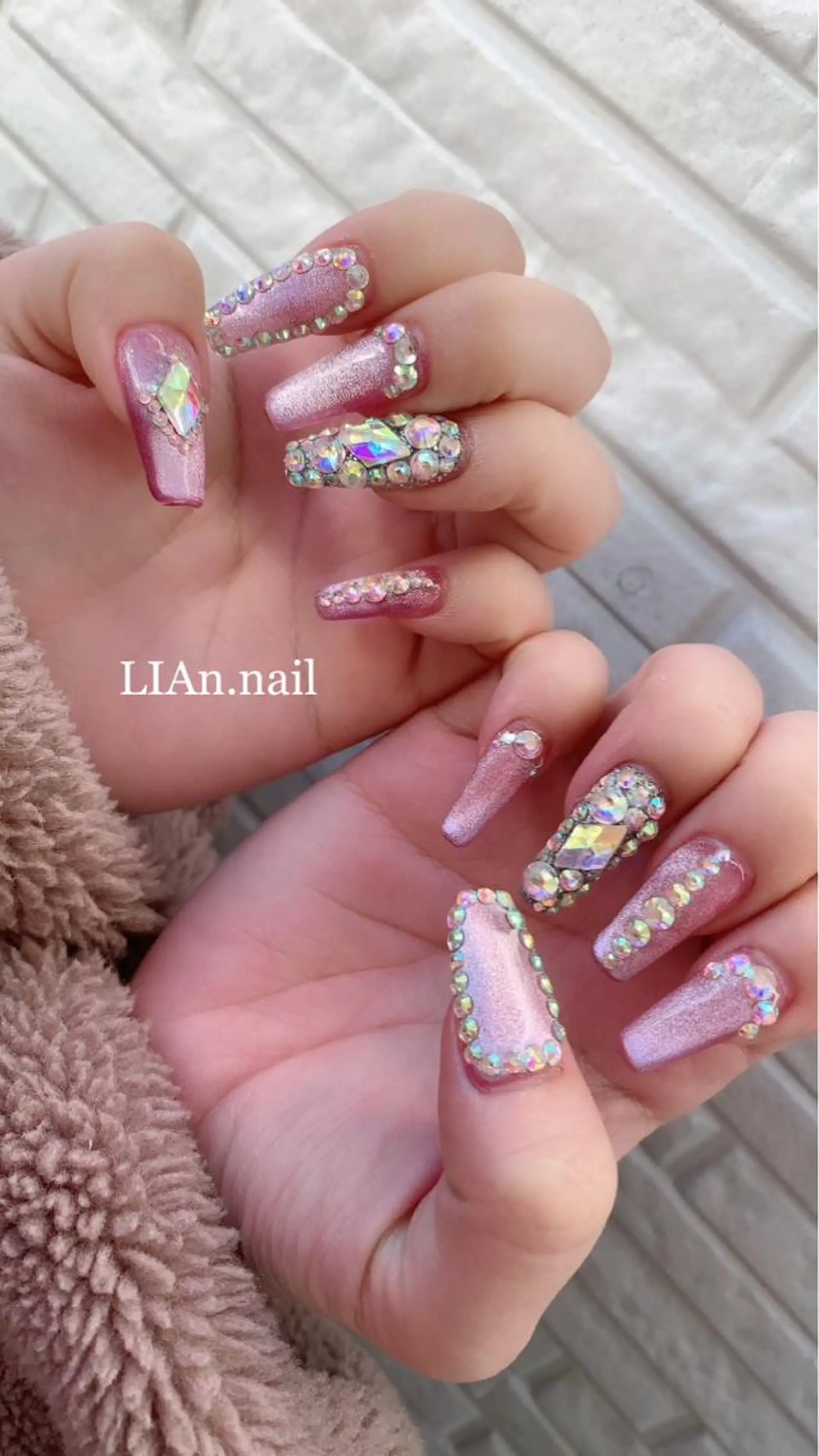 ネイル マグネットネイル Lian nailのネイルデザイン