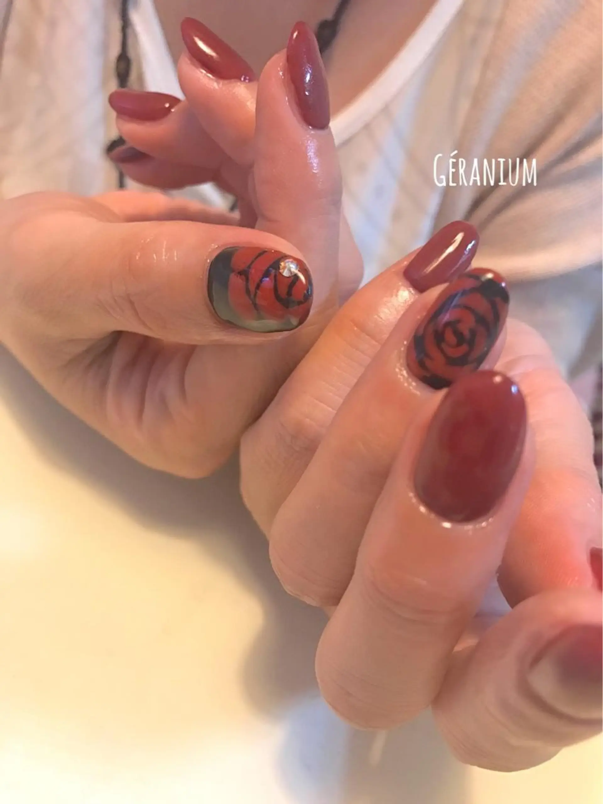ネイル GéRanium Harukaのネイルデザイン