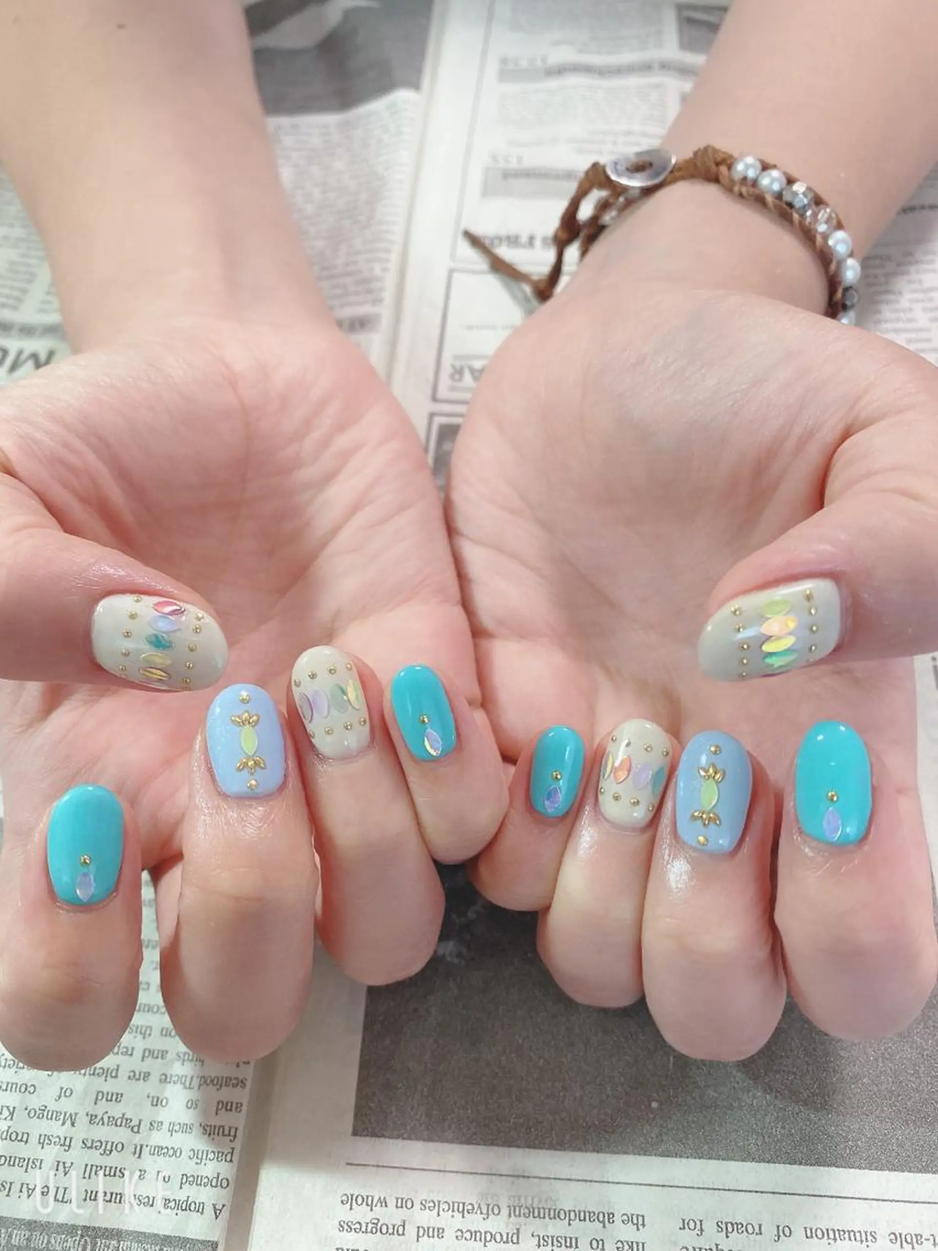 ネイル ハンドネイル ハンドケア 森山 舞のネイルデザイン