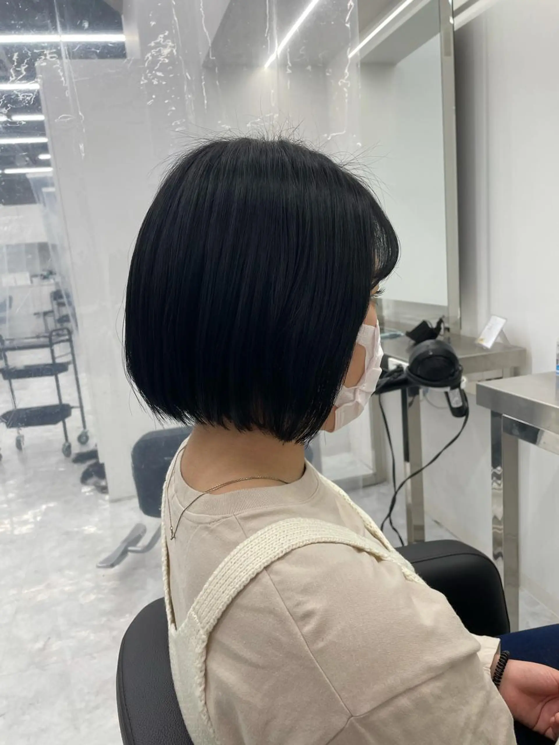 ミディアム カラー ヘアアレンジ salowin新宿East3階所属・艶美髪/髪質改善 /縮毛矯正/木元渓太のヘアスタイル