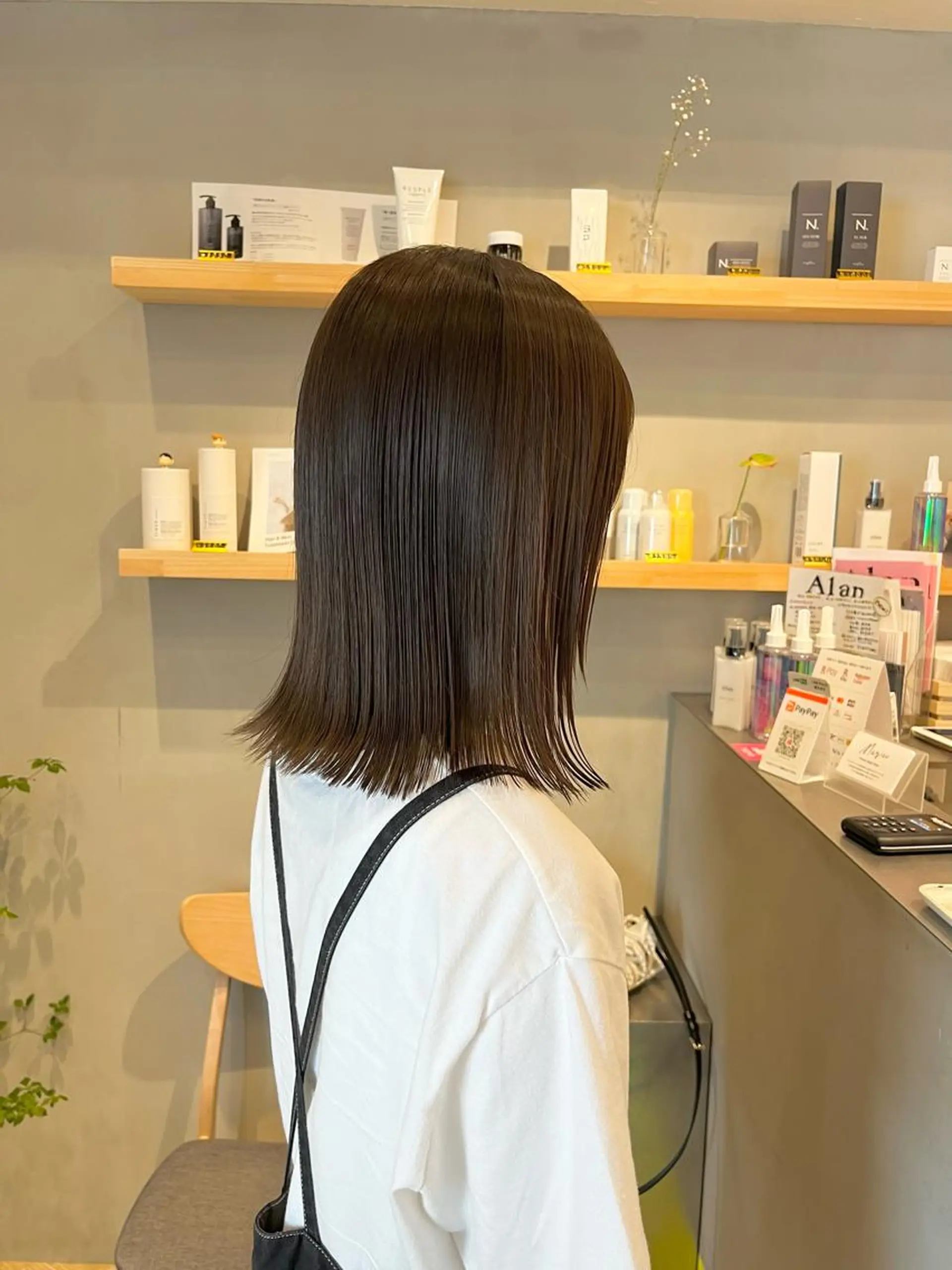 ミディアム カット 🌙透明感カラー✖︎ カンナ🌙のヘアスタイル