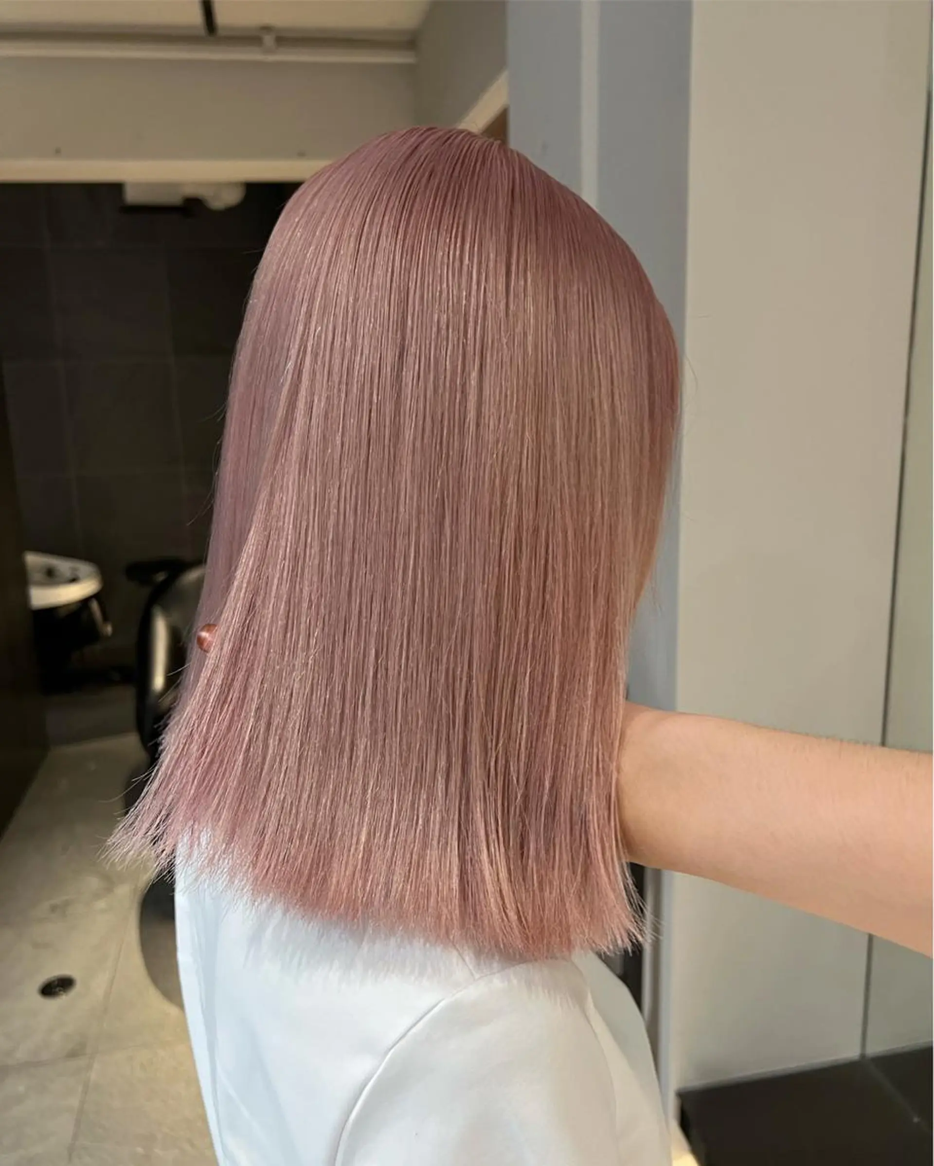 カラー ヘアカラー トリートメント 原田 彩也のヘアスタイル