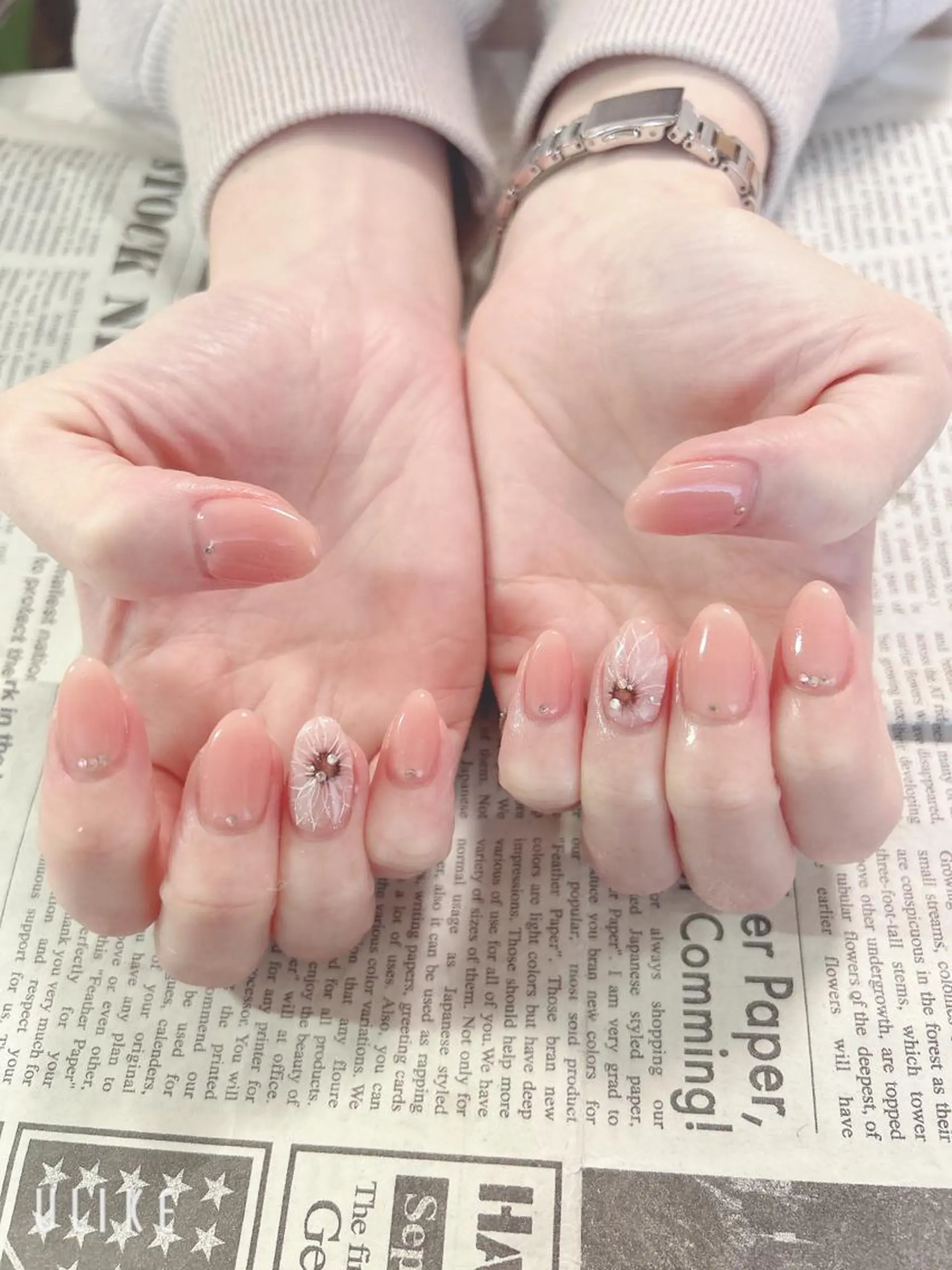 ネイル ハンドネイル ハンドケア 森山 舞のネイルデザイン