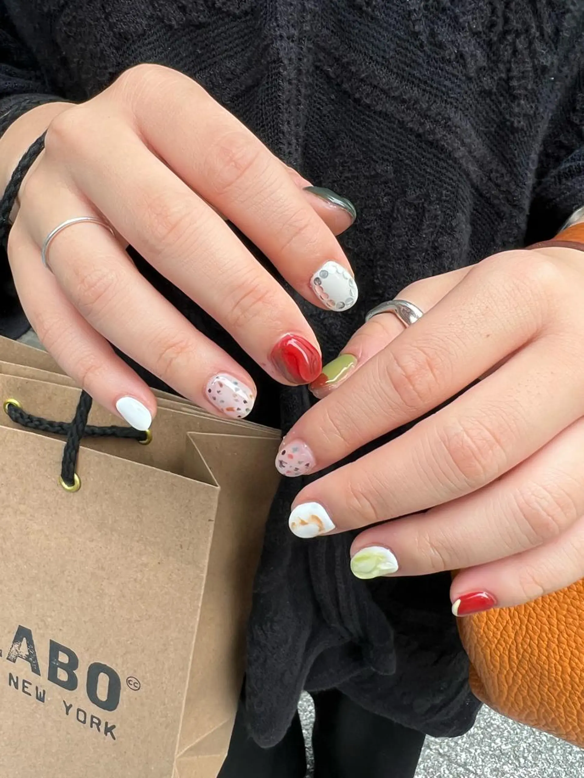 ネイル ハンドネイル 【韓国ヘア・ネイル】 HINATA🍒のネイルデザイン