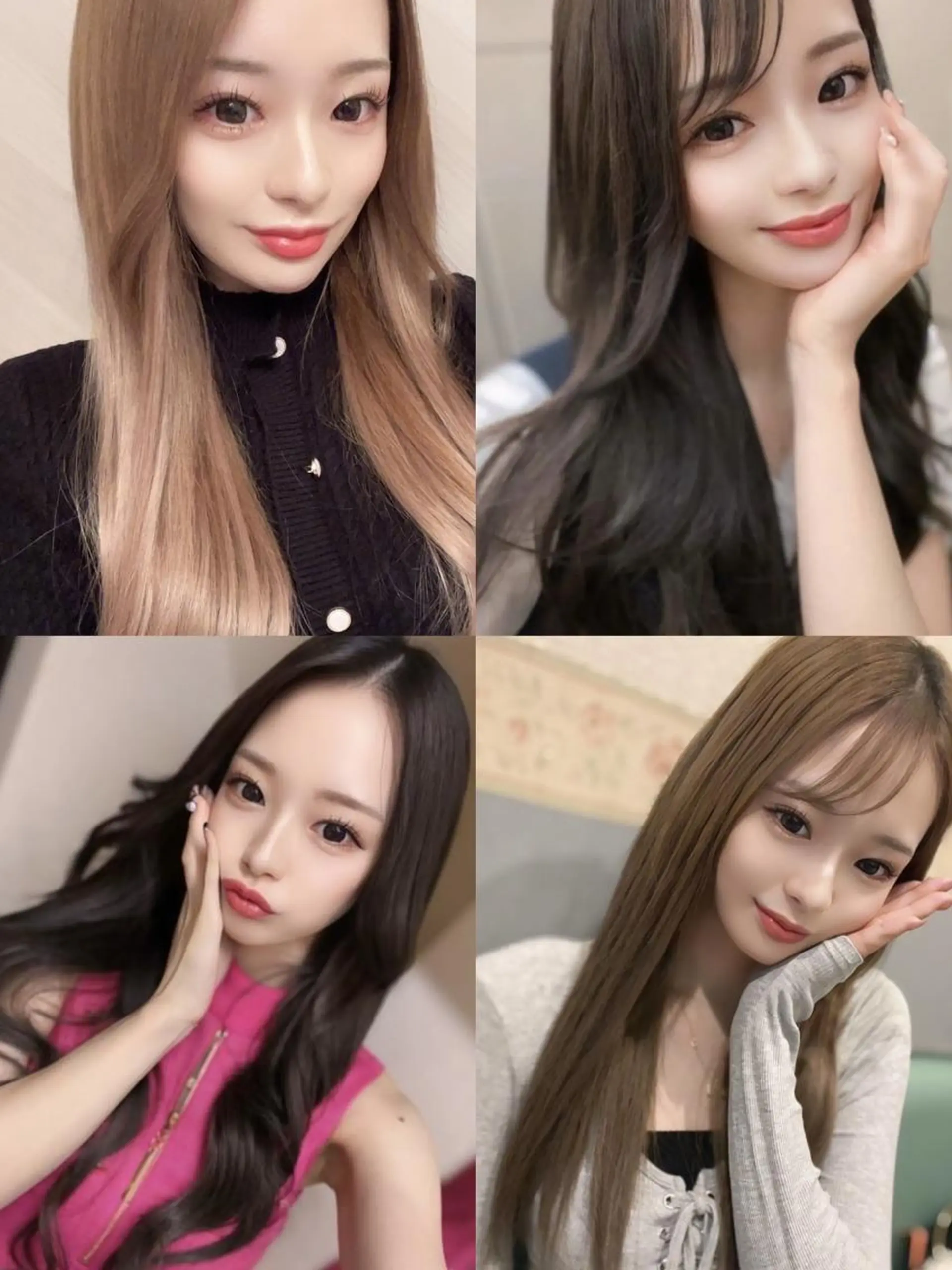 ロング カラー ヘアアレンジ シールエクステ バレイヤージュ ブリーチ ケアブリーチ ダブルカラー LIP 大阪本店 エクステ 堀谷和孝のヘアスタイル