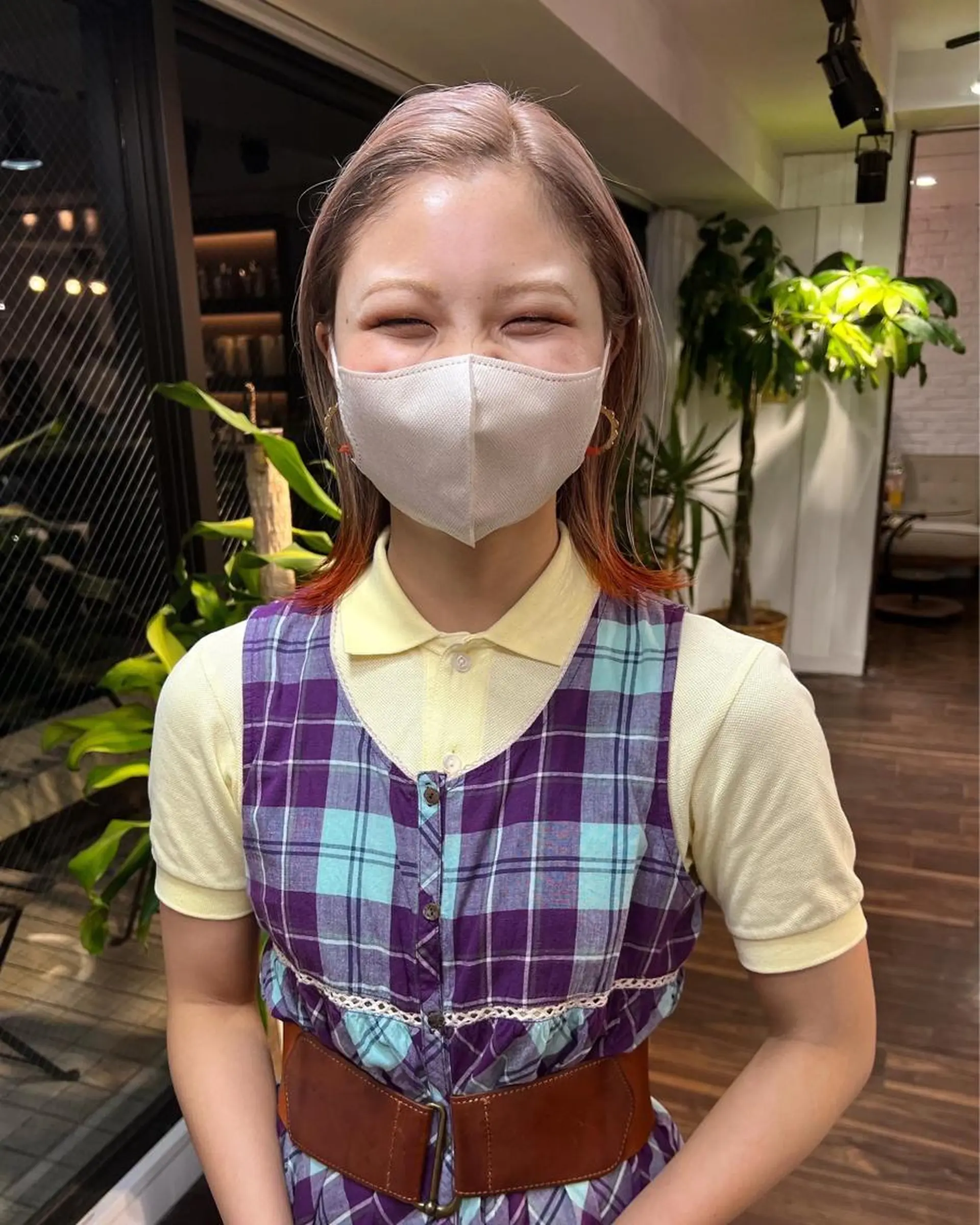 ミディアム カラー nendo_hair所属・ハイトーン/ボブ 🎀sonokaのヘアスタイル