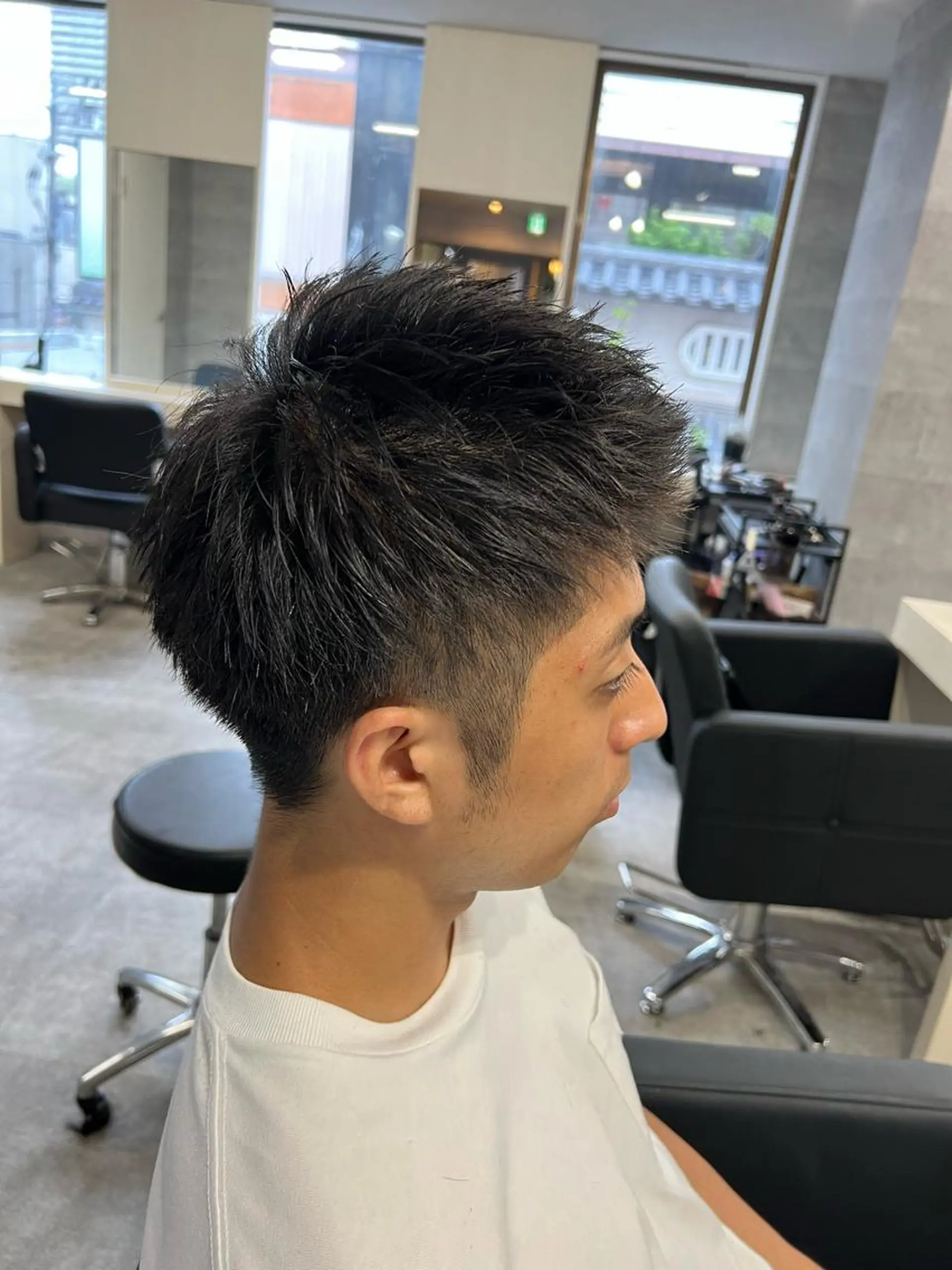 ショート メンズ 刈り上げ 高階 晃一 /レイヤーカットのヘアスタイル