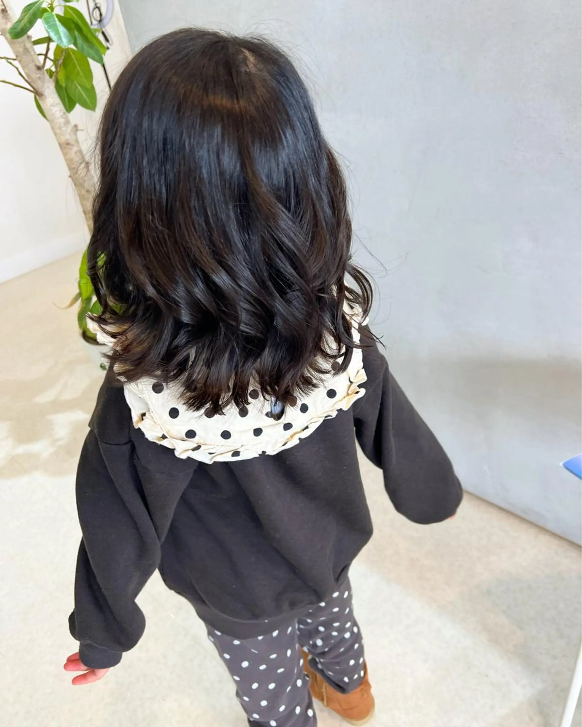 キッズ カドムラ モエのヘアスタイル