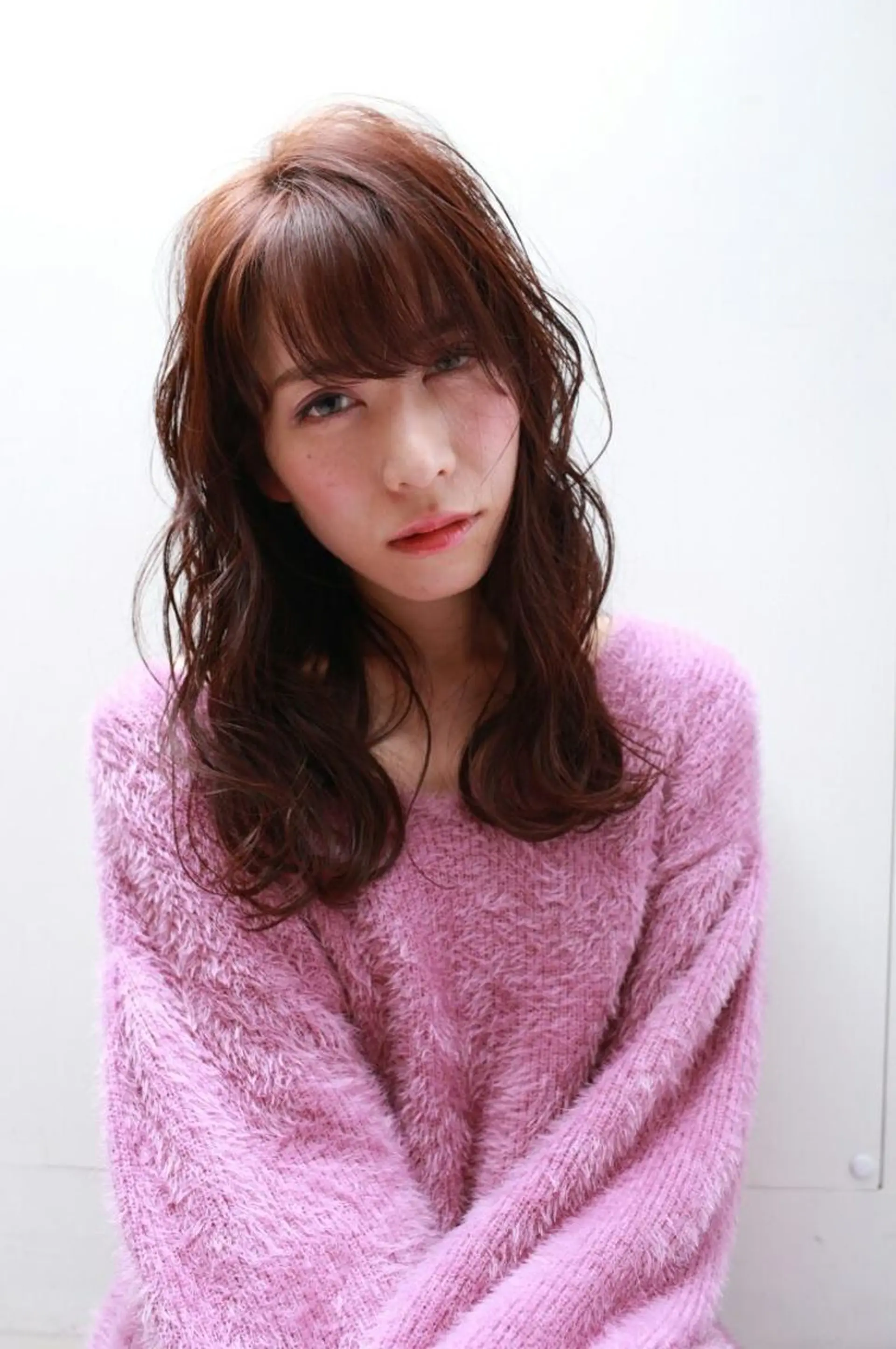 ロング ヘアカラー トリートメント Lien by hair所属・宮崎 睦のヘアスタイル