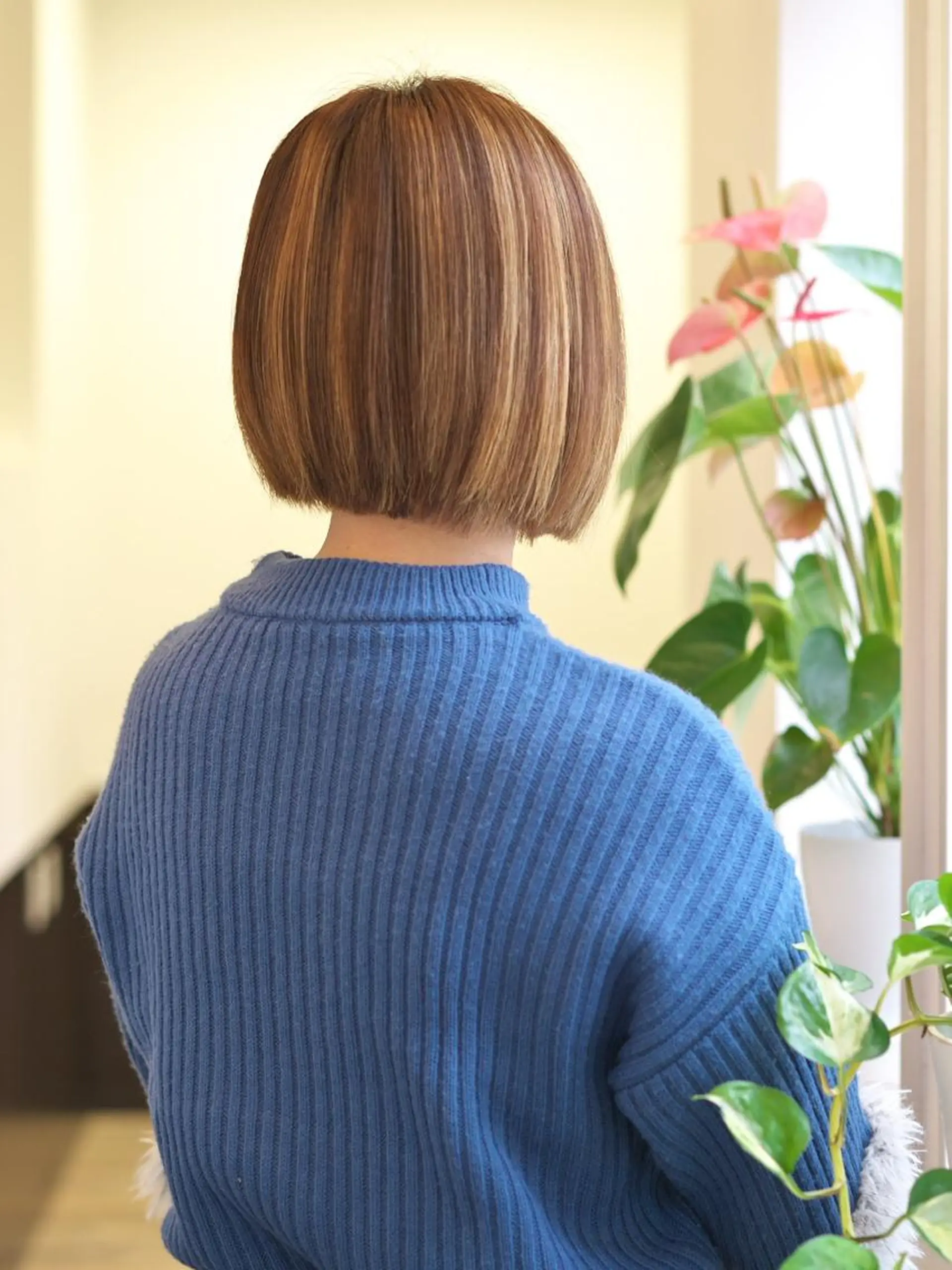 ショート ボブ hair salon　BOTANICAL所属・岩尾 志保のヘアスタイル