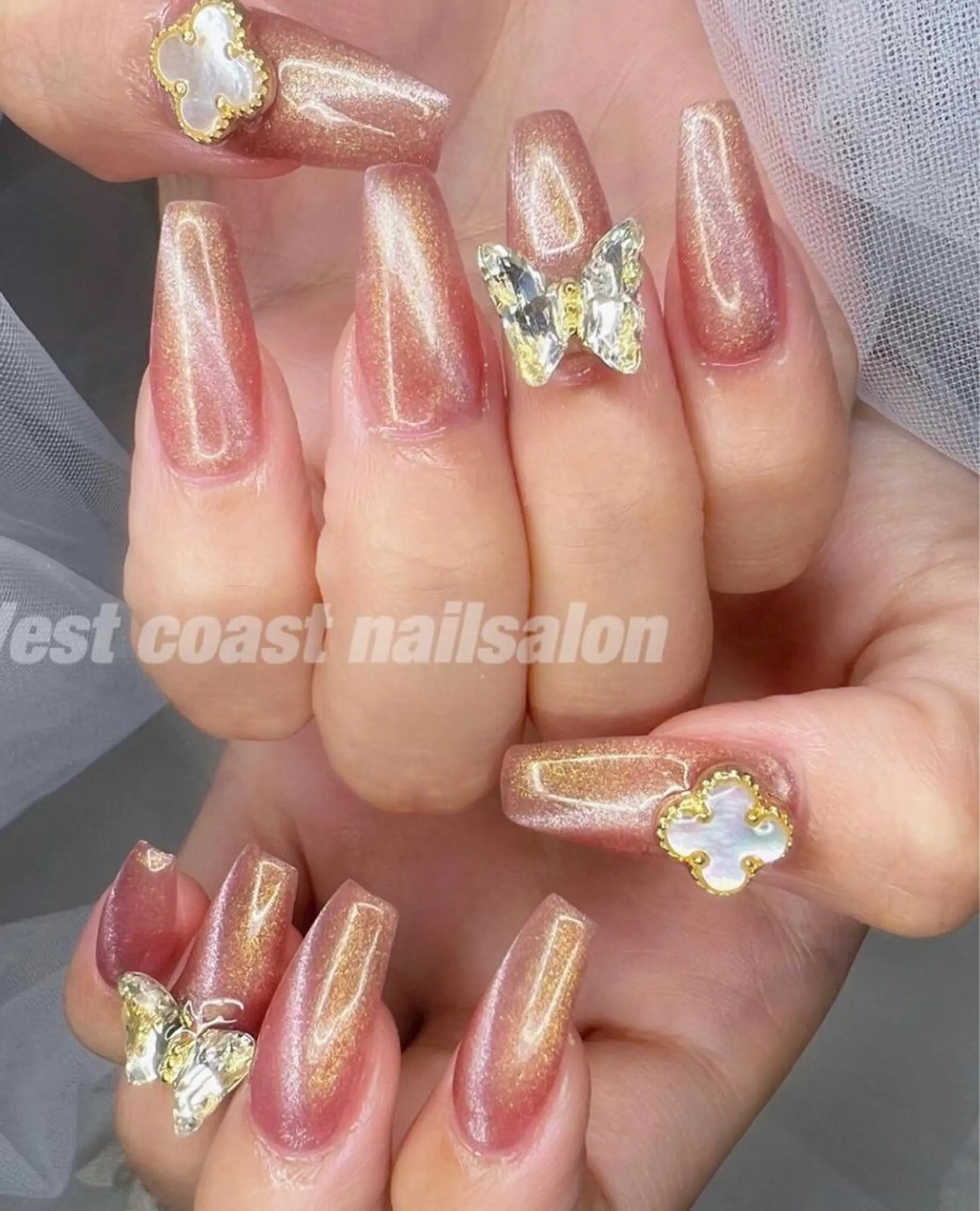 ネイル キラキラネイル 韓国ネイル ラメ(グリッター) ラメグラデーション マグネットネイル Hi_nails \ パラジェル取扱店のその他イメージ