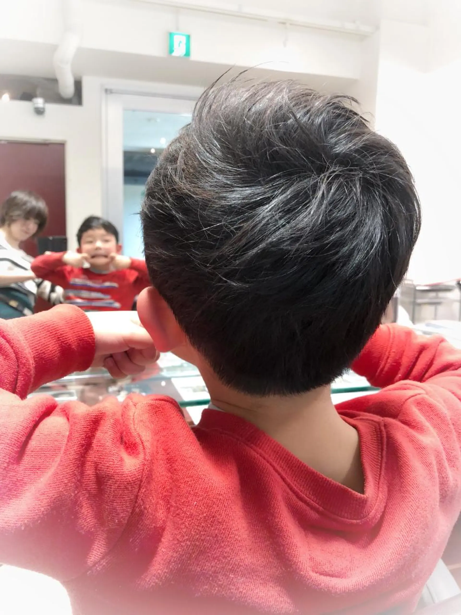 ショート メンズ キッズ ショートヘア 星 沙織のヘアスタイル