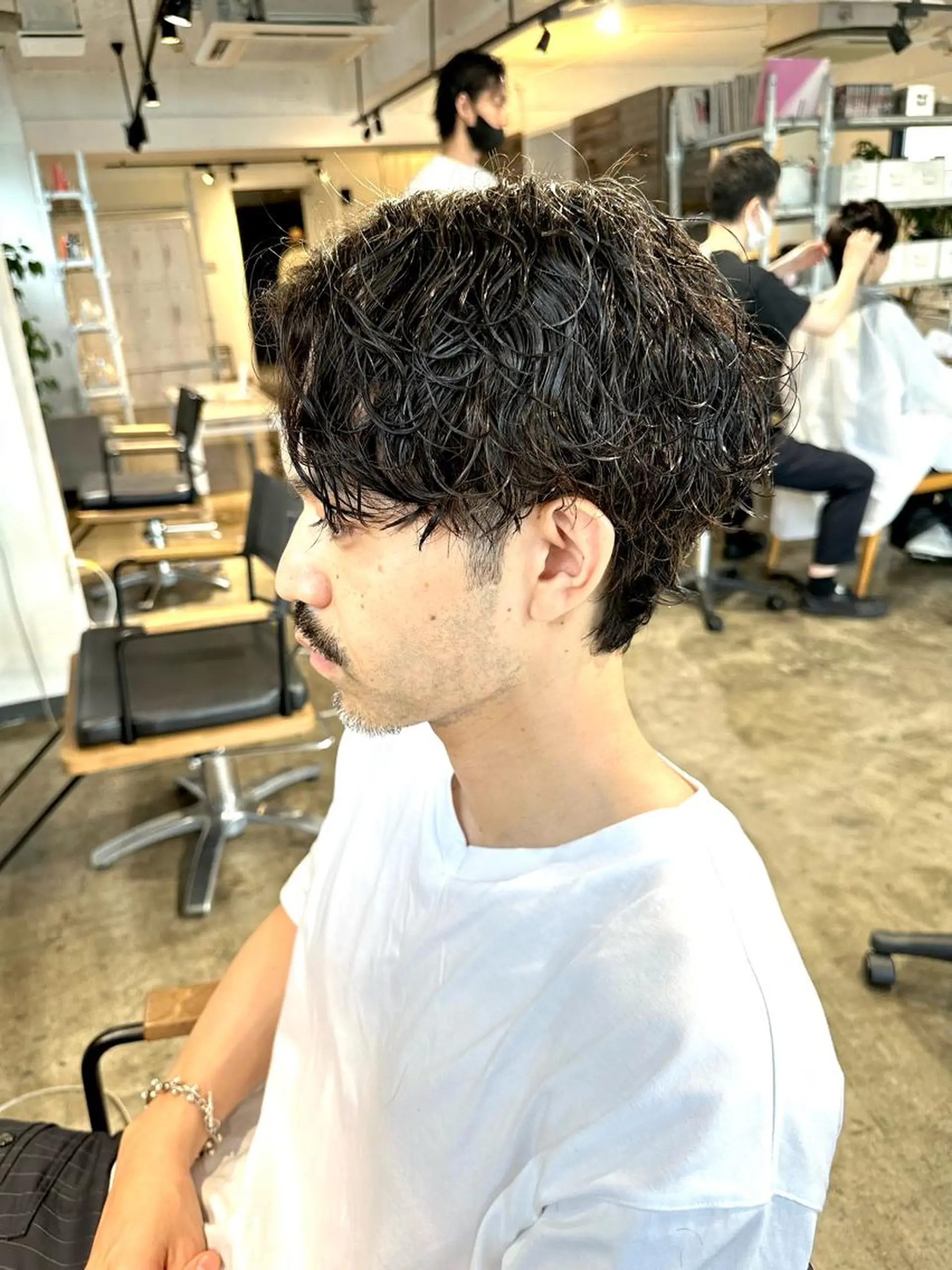 メンズ メンズパーマ メンズツイストパーマ 波巻きパーマ ツイストパーマ 骨格補正施術/メンズ 専門美容師/YUYAのヘアスタイル