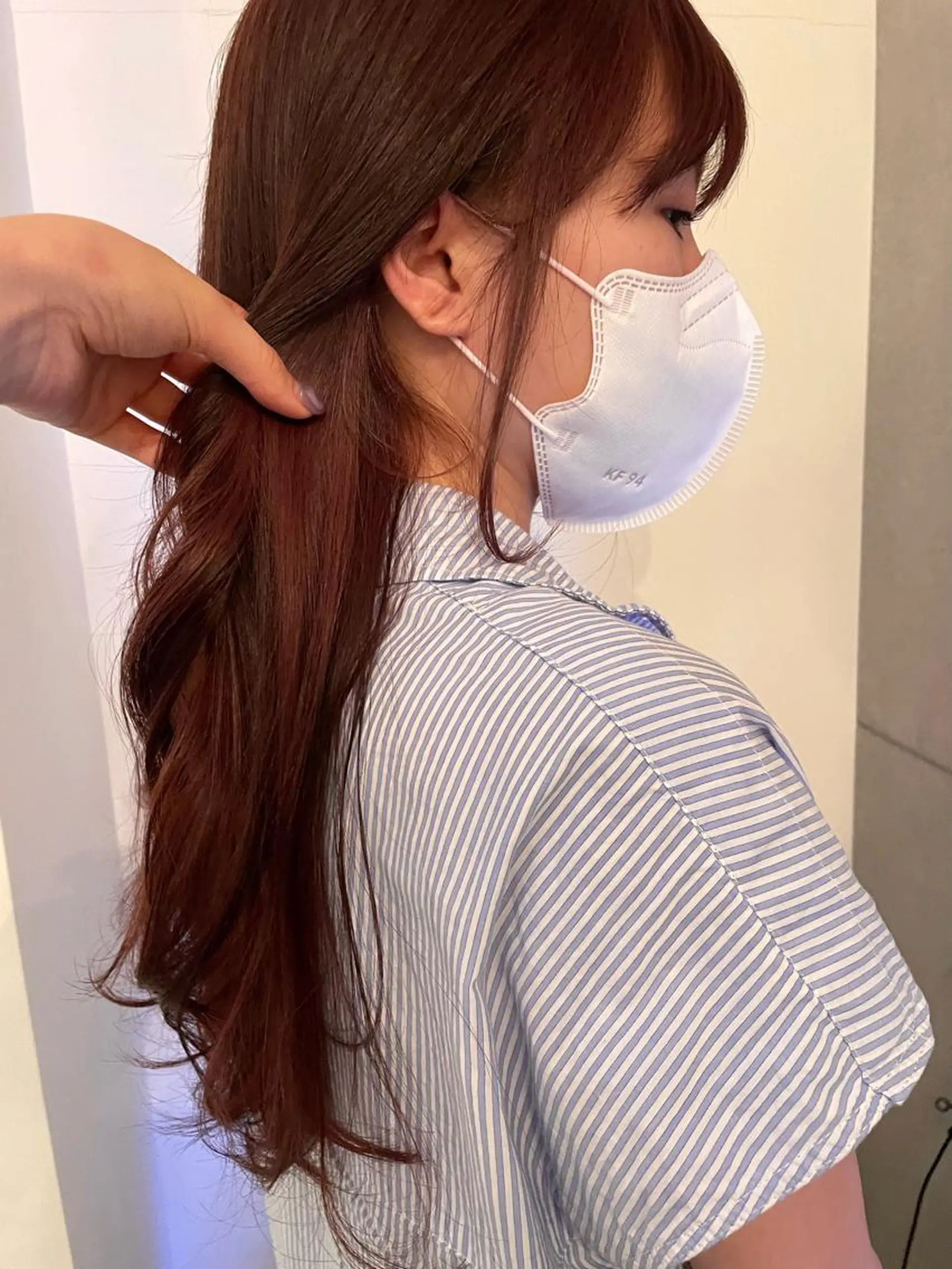 ロング ショート/ブリーチ mizuki🐋のヘアスタイル