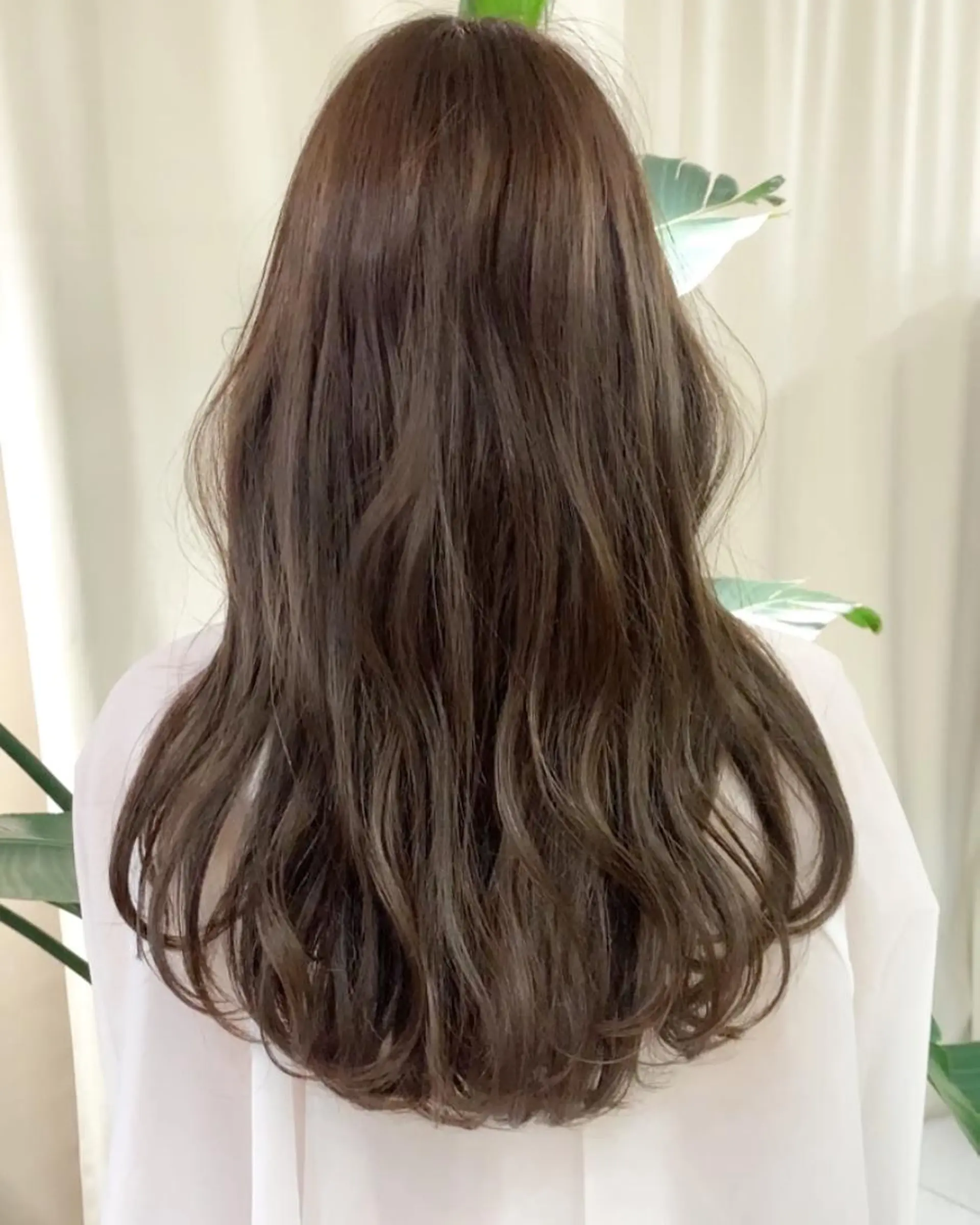 セミロング パーマ セミロングパーマ 韓国風ヘア デジタルパーマ カット パーマ 古沢 新のヘアスタイル