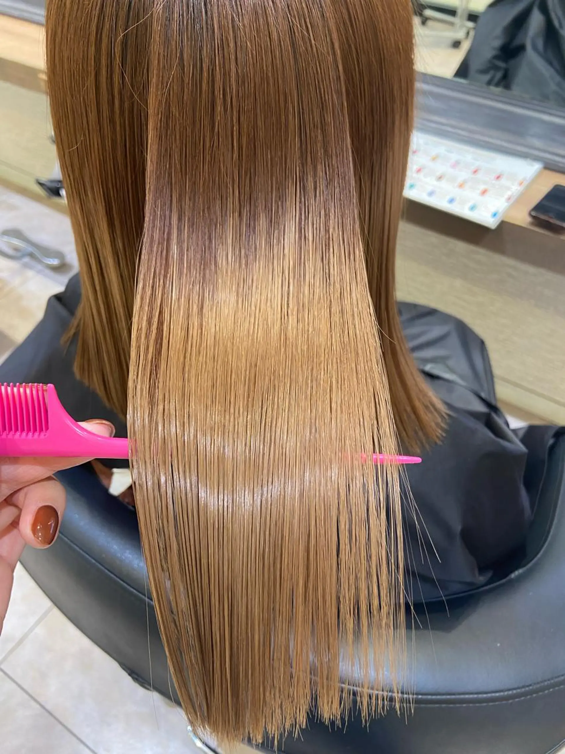 セミロング カット トリートメント 韓国風愛されヘア 🇰🇷RITO🎀のヘアスタイル