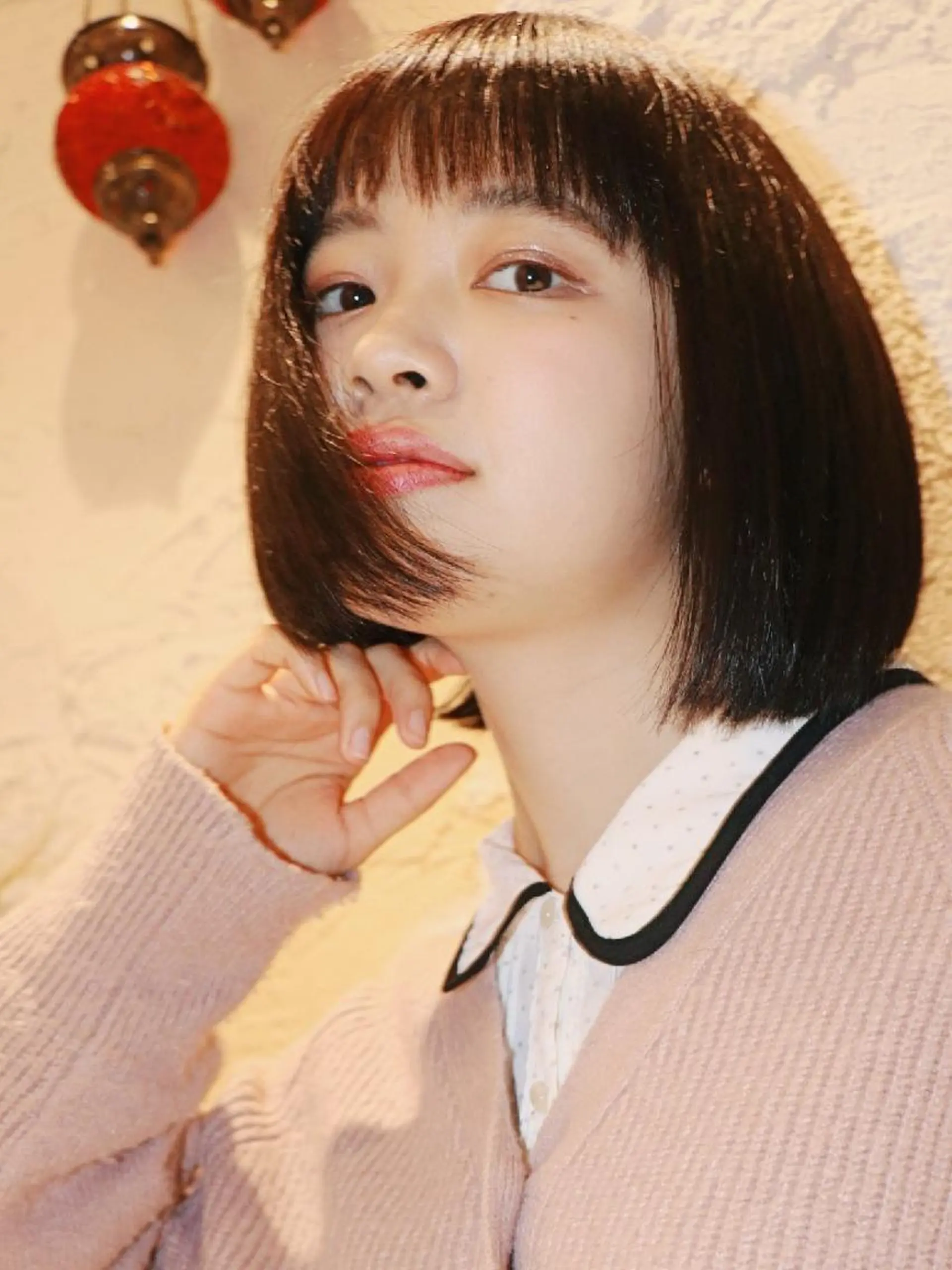 ショート カラー アディクシーカラー イルミナカラー カット LAMP HAIR  ランプヘアー所属・徳永 博志のヘアスタイル