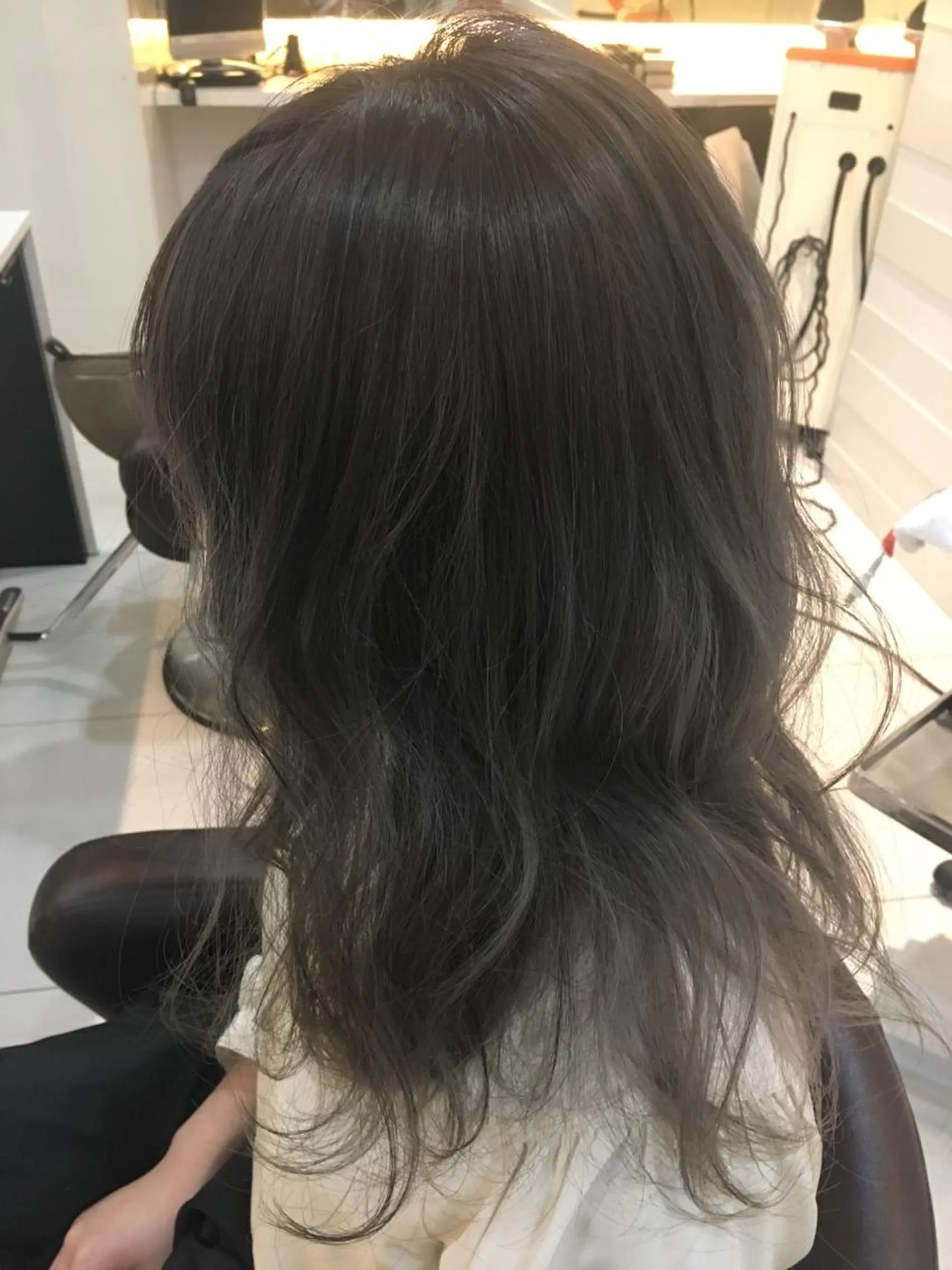 セミロング ロング カラー ヘアアレンジ NORME所属・NORME経堂 nonのヘアスタイル