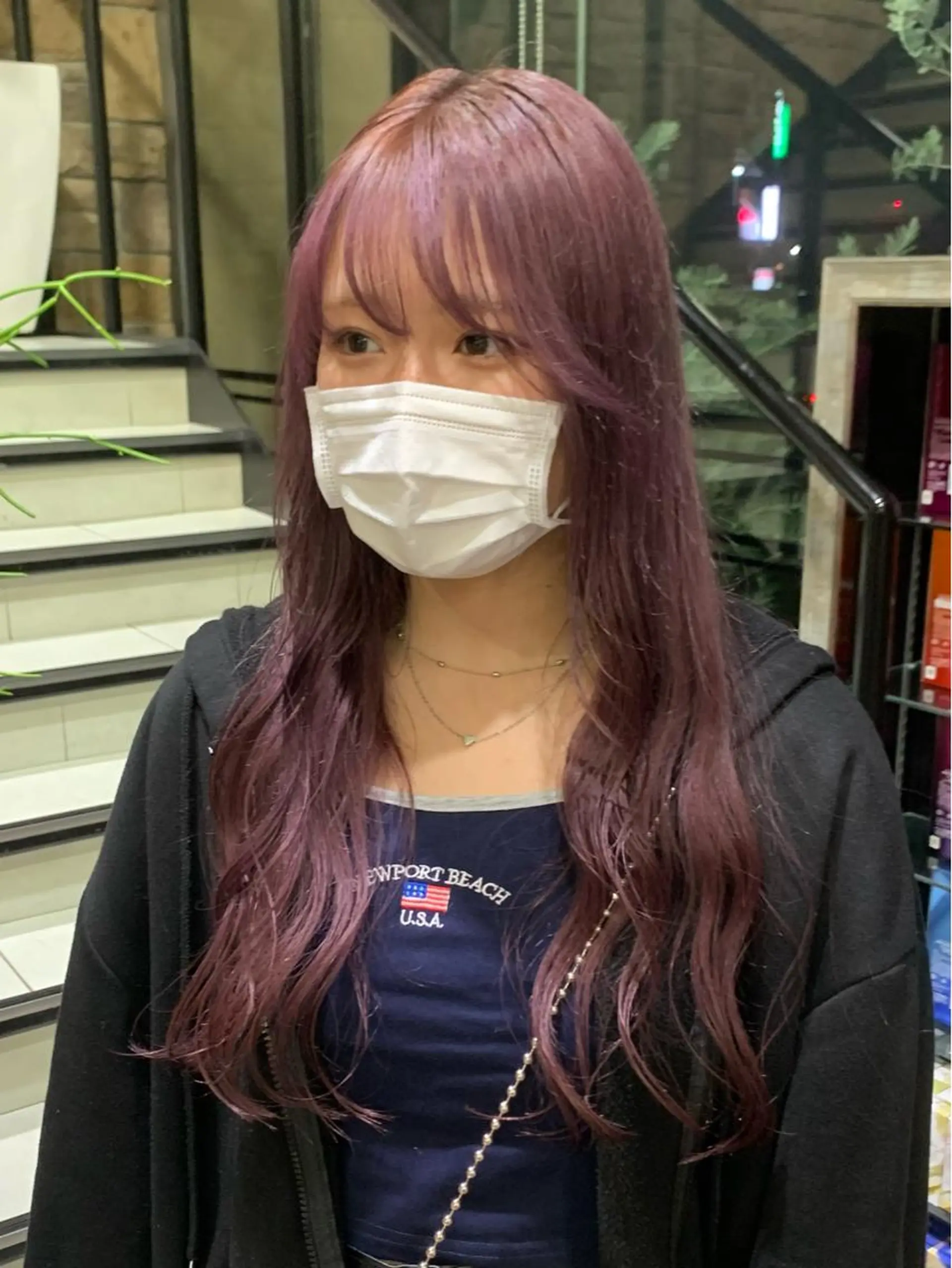 ロング カラー 海外girl🤎 透明感ベージュmaoのヘアスタイル