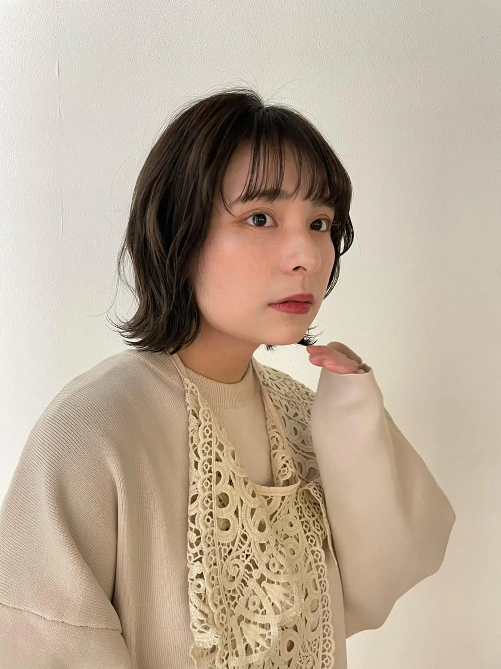 ショート カラー カット ヘアカラー なりたいが叶う ながしまじゅんきのヘアスタイル