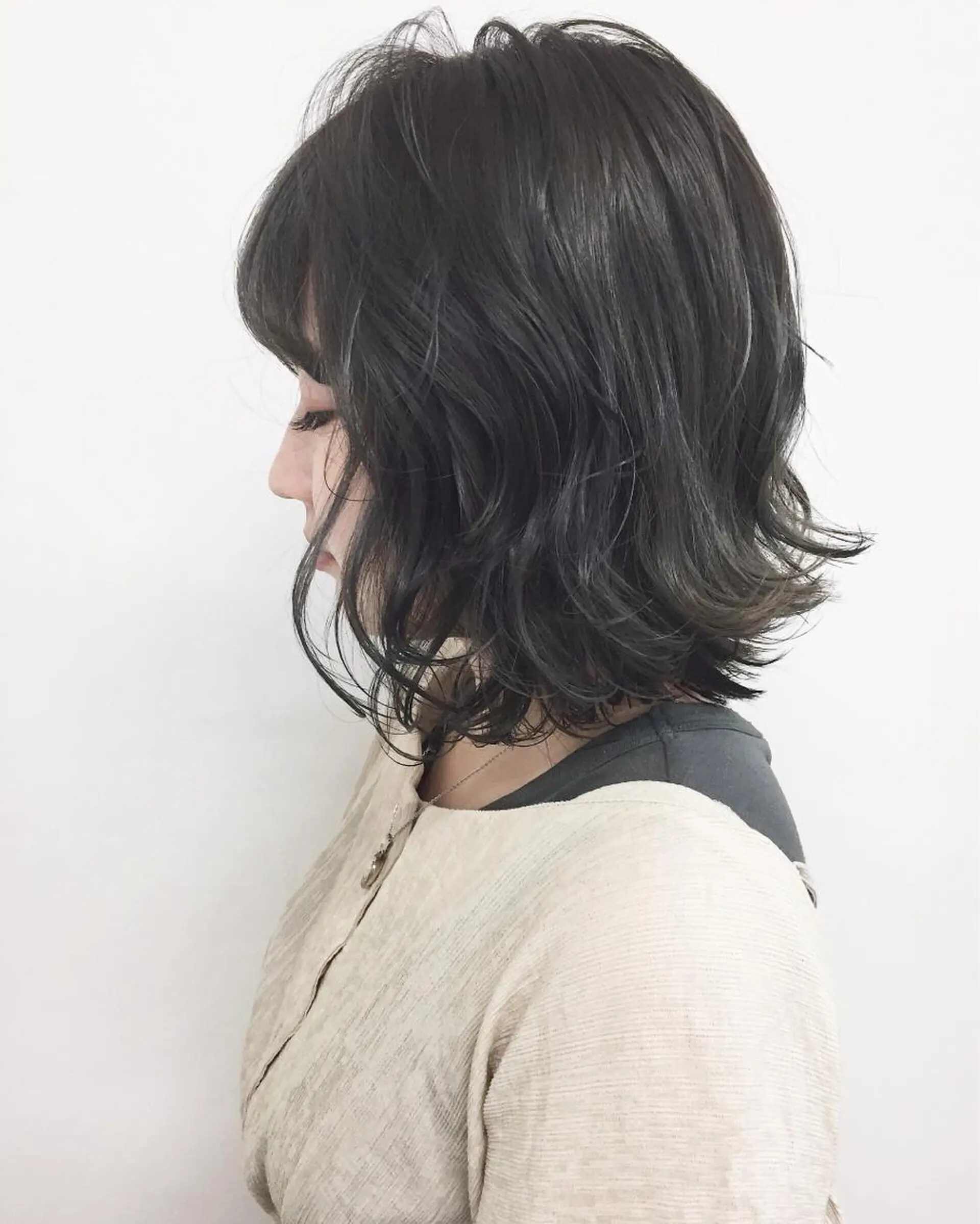 ショート カラー カット ヘアカラー トリートメント 🔵暗髪　特化🔵 梅田・増田のヘアスタイル