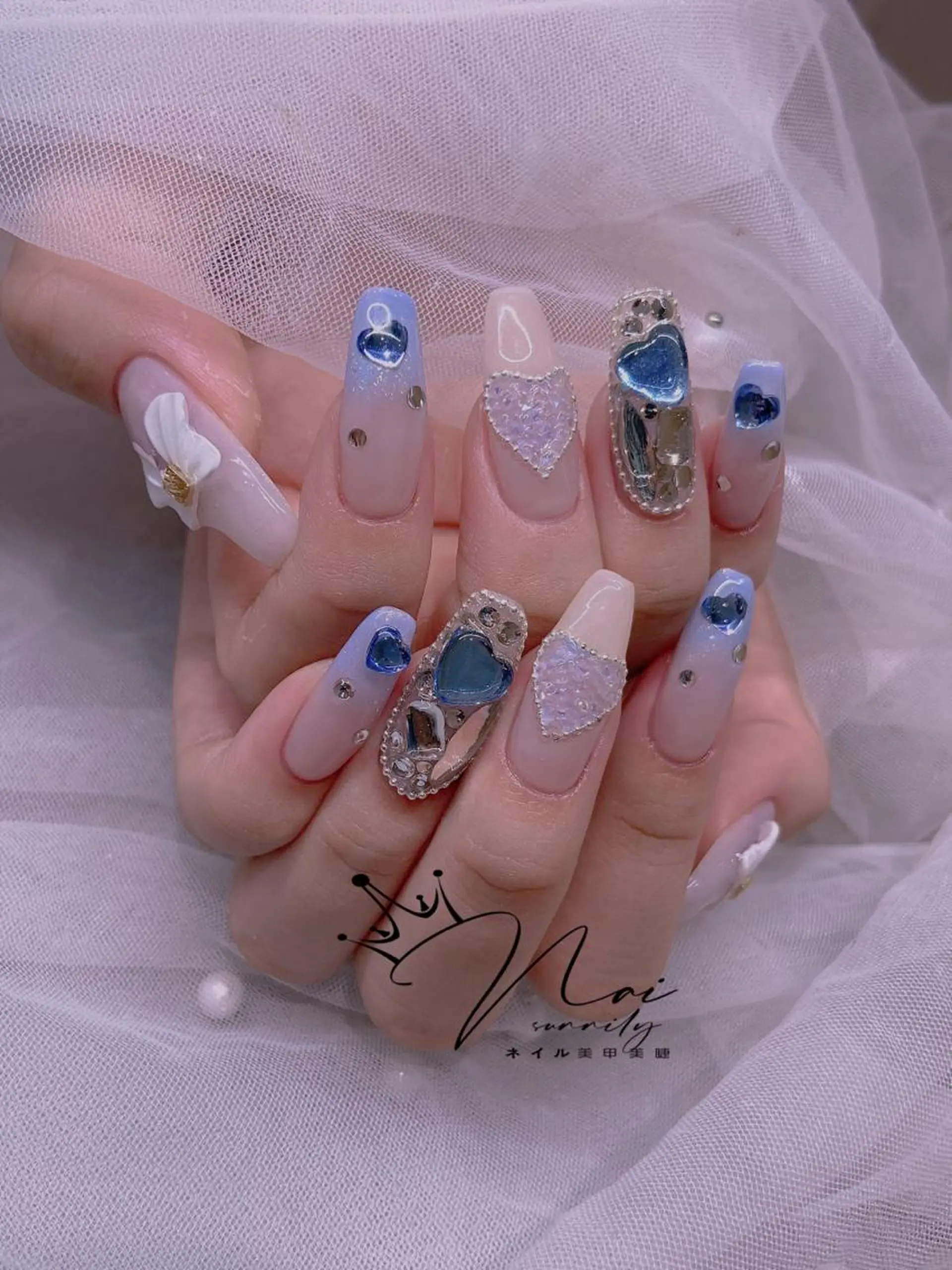 ネイル ハンドネイル 長さだし専門店 M2　rikaのネイルデザイン