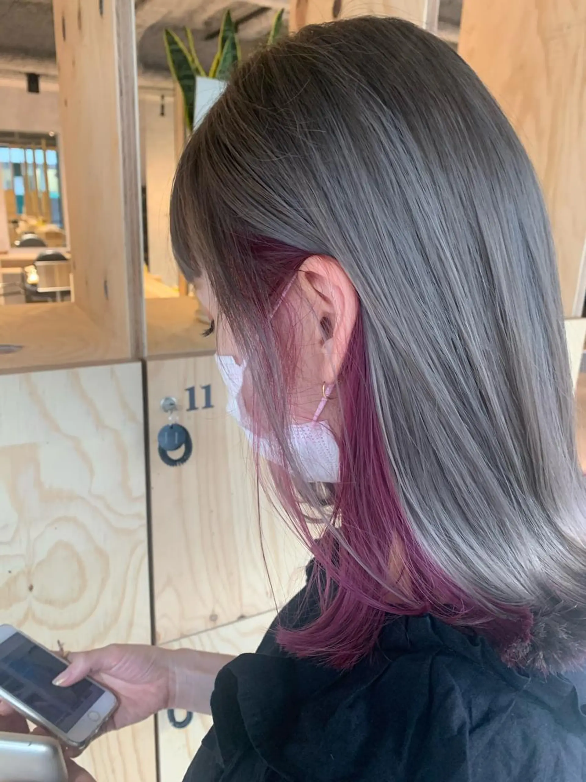 ミディアム カラー ヘアアレンジ カット ヘアカラー トリートメント Sia中野新橋 『JUNYA』のヘアスタイル