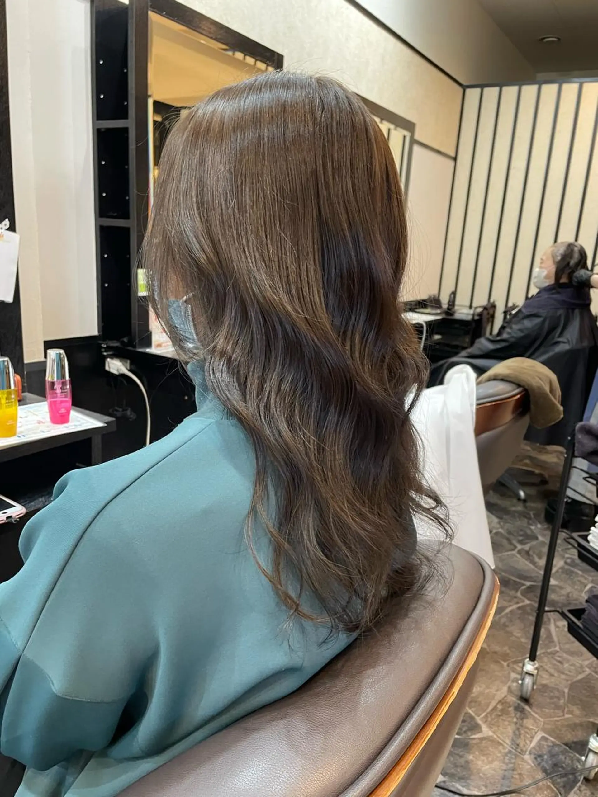 セミロング 中尾 唯音名のヘアスタイル