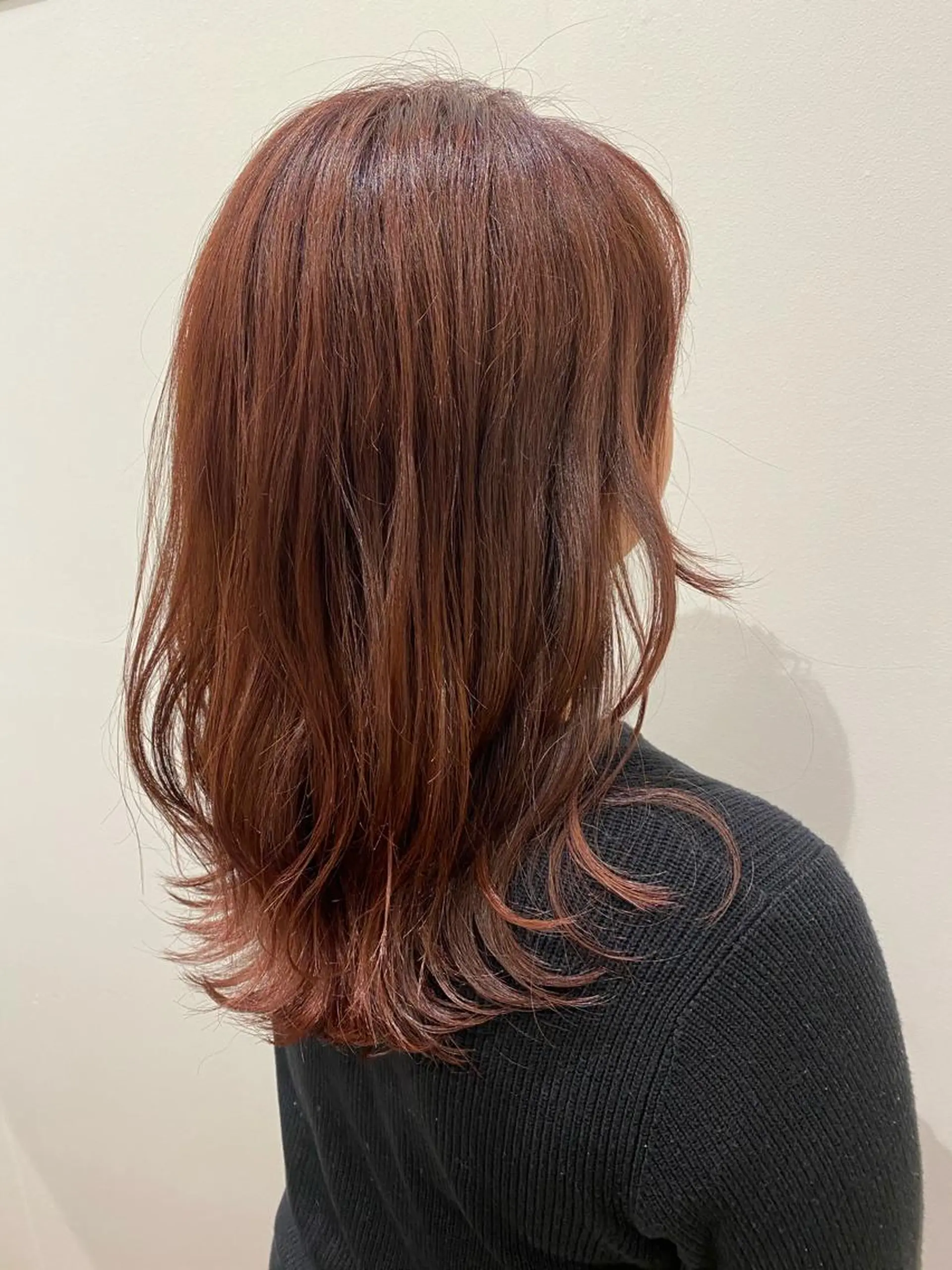 ロング カラー 石田 優菜のヘアスタイル