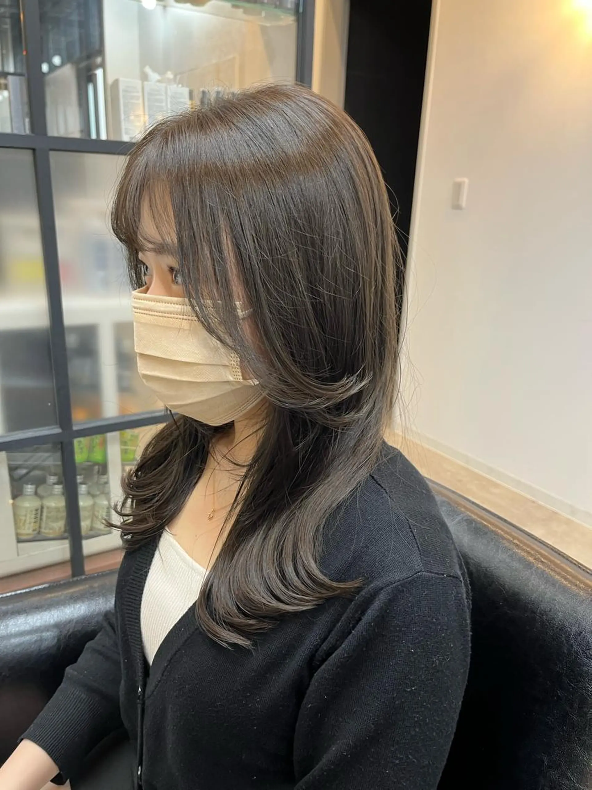 セミロング カラー カット ヘアカラー トリートメント 髪質改善のプロ💟 kanonのヘアスタイル