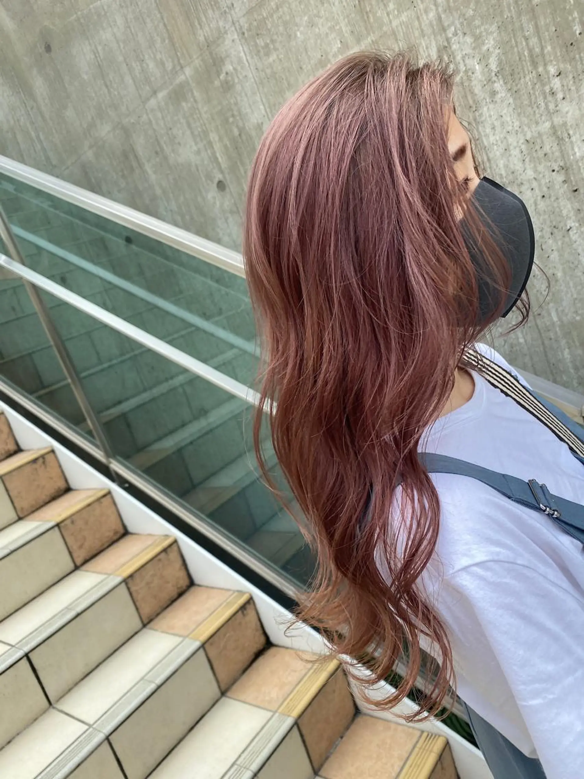 ロング 髪質改善/ ブリーチ/中尾のヘアスタイル