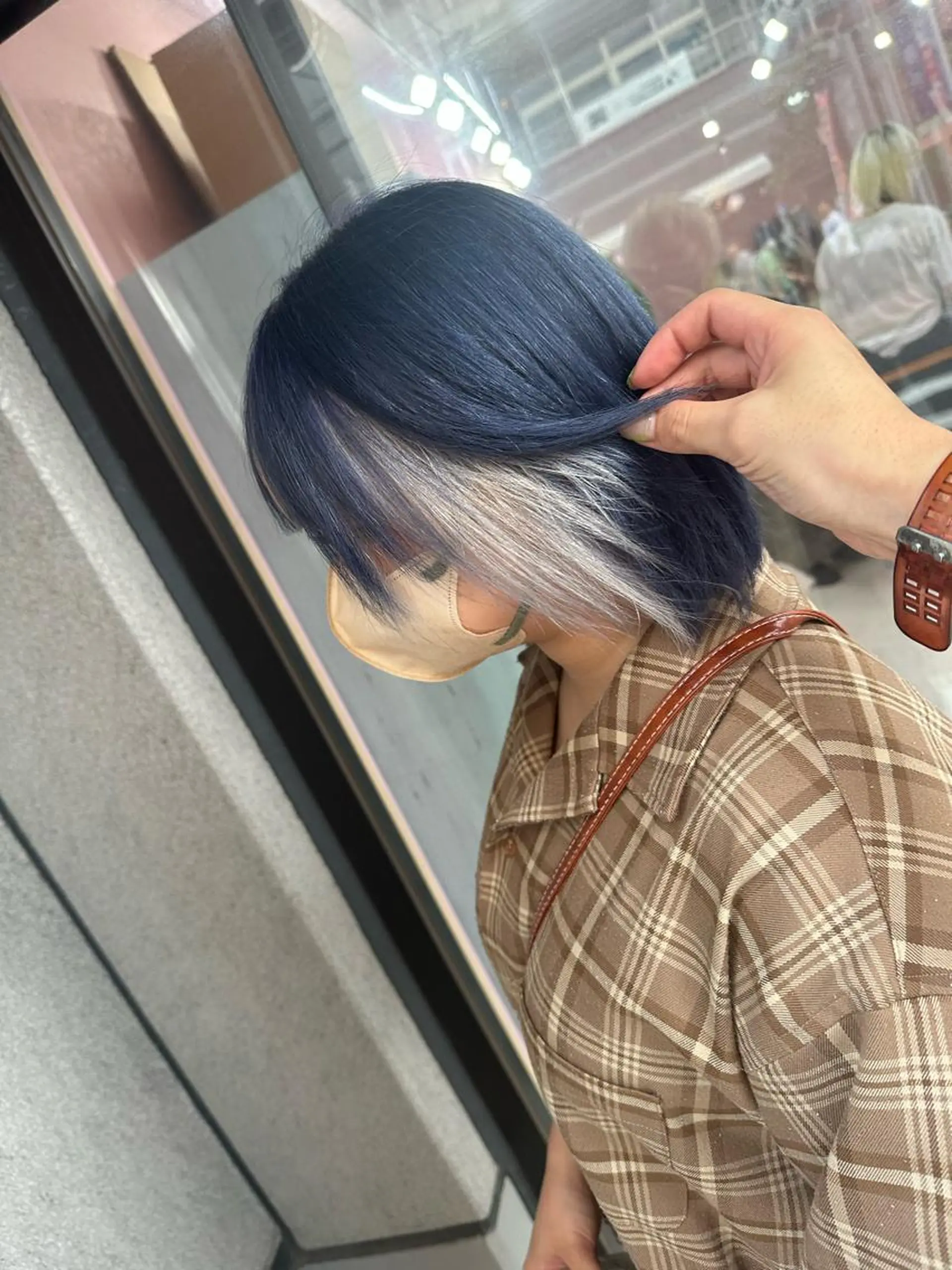 セミロング カラー ヘアカラー ブリーチ人気No.1 MANATO🎨🌈のヘアスタイル