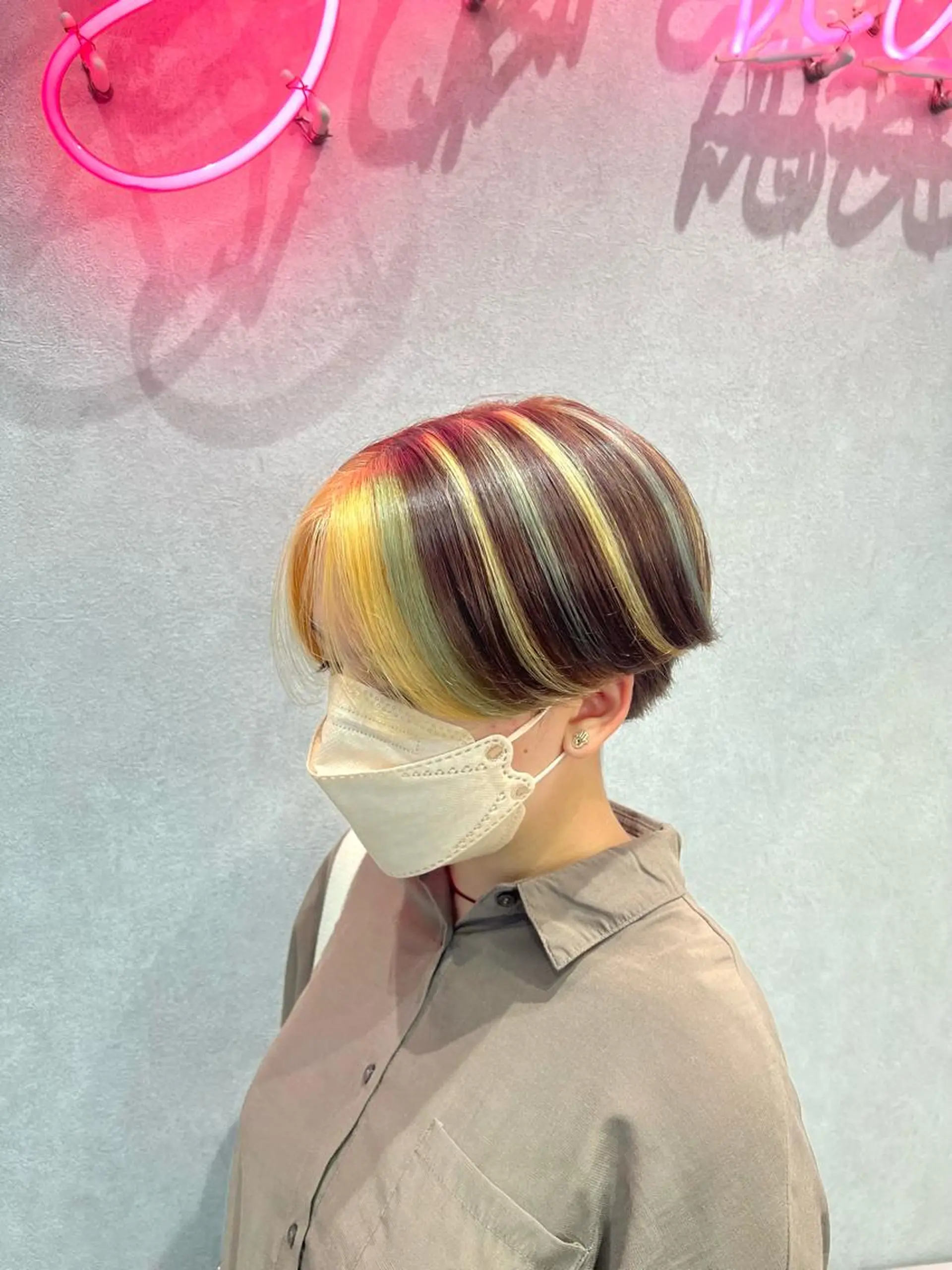 ショート ハイライト 🏝メンズカット特化 赤羽🏝SHOのヘアスタイル