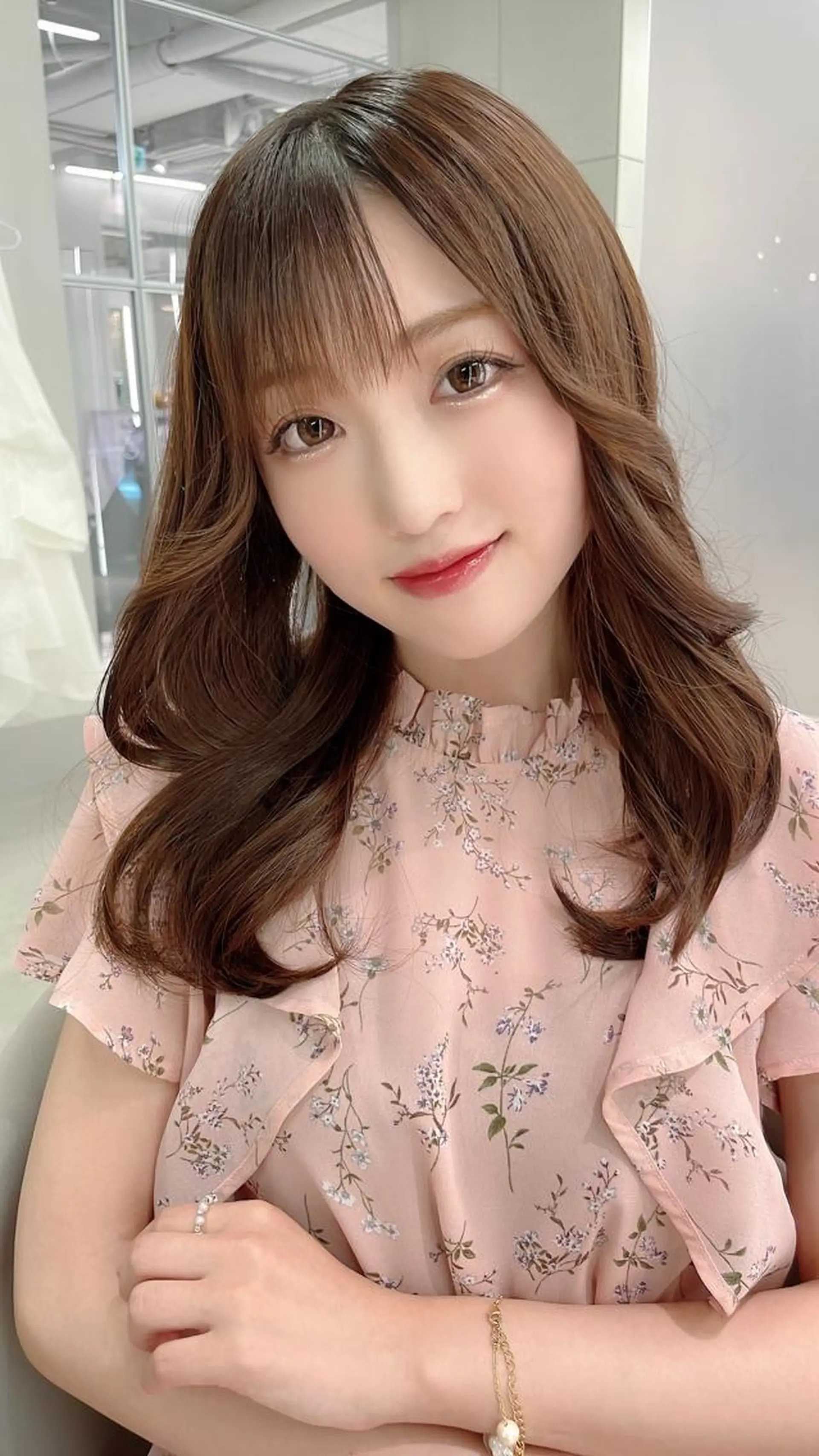 ミディアム カラー 韓国ヘア/髪質改善 TAKAHIROのヘアスタイル