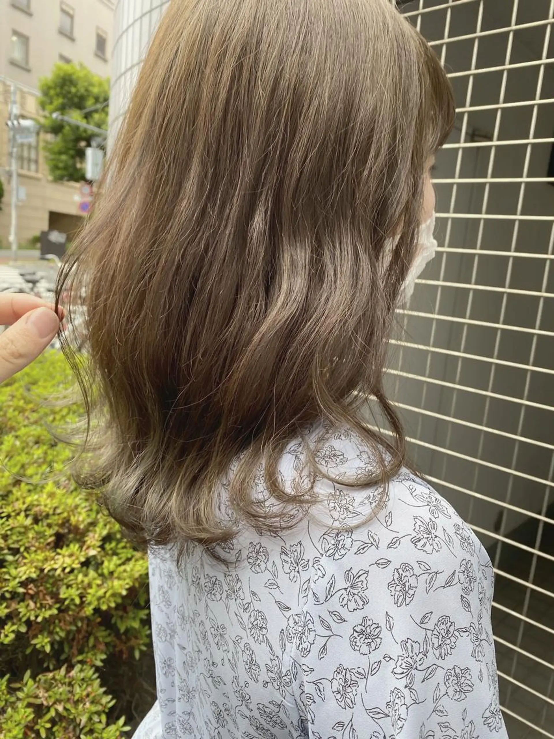 ミディアム カラー 完全美髪特化 髪質改善/島　悠輔のヘアスタイル