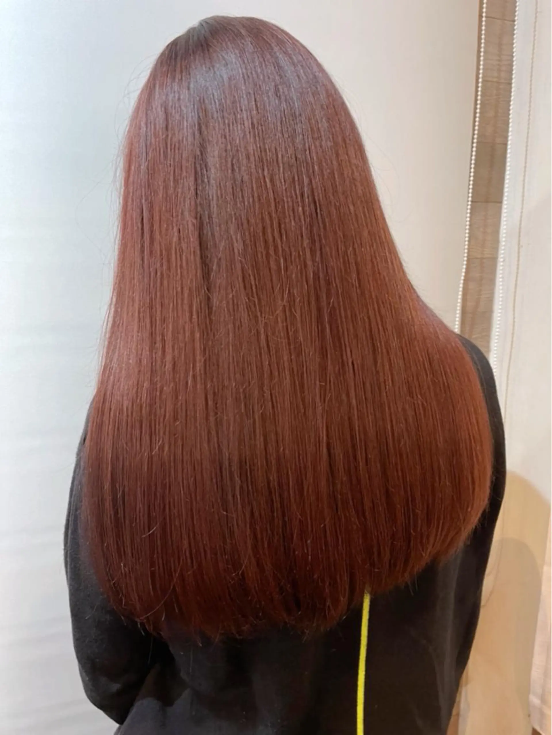 ロング カラー バレイヤージュ ブラウンカラー ココアブラウン デザインカラー グラデーションカラー カット ヘアカラー 京都大人女性ショート 徒歩1分/秋山のヘアスタイル