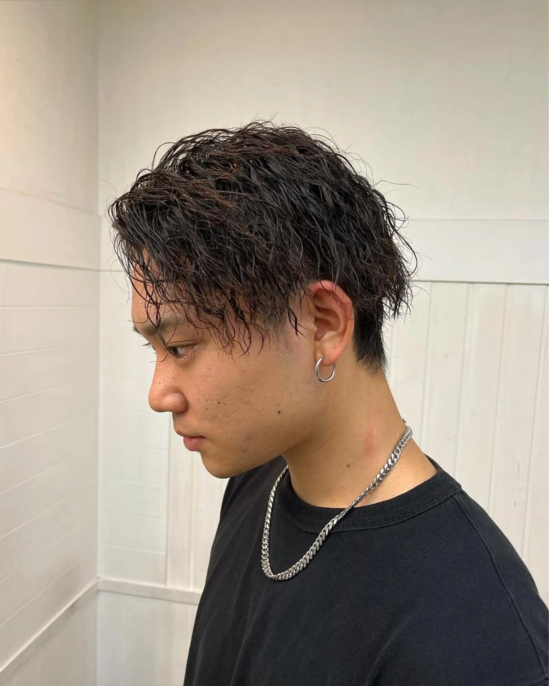 ショート カラー パーマ ヘアアレンジ メンズ ヘアカラー トリートメント 💎髪質改善特化💎 RUITOのヘアスタイル