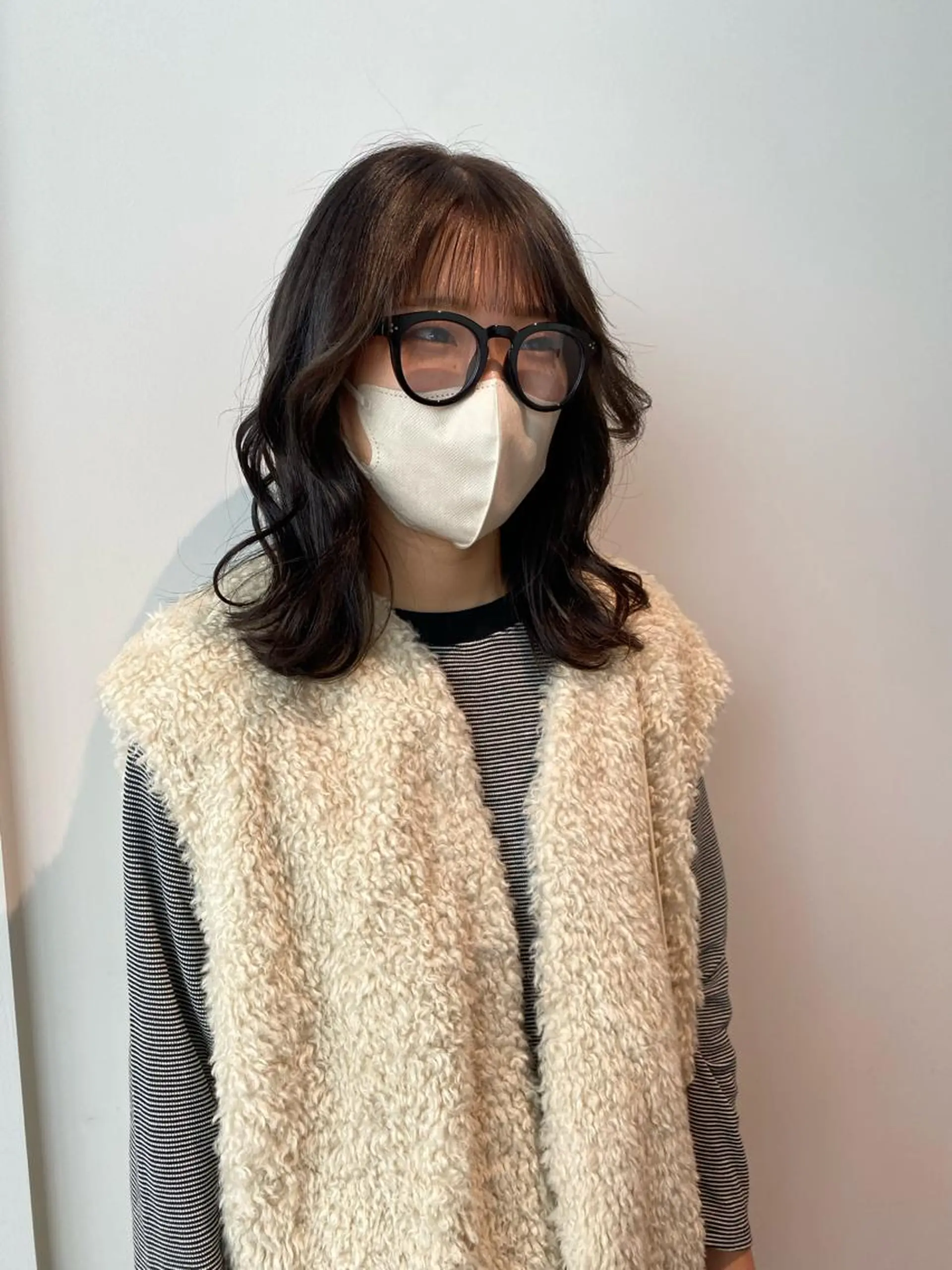 ミディアム カラー CURIO/南船場 /RIN💈🍎のヘアスタイル