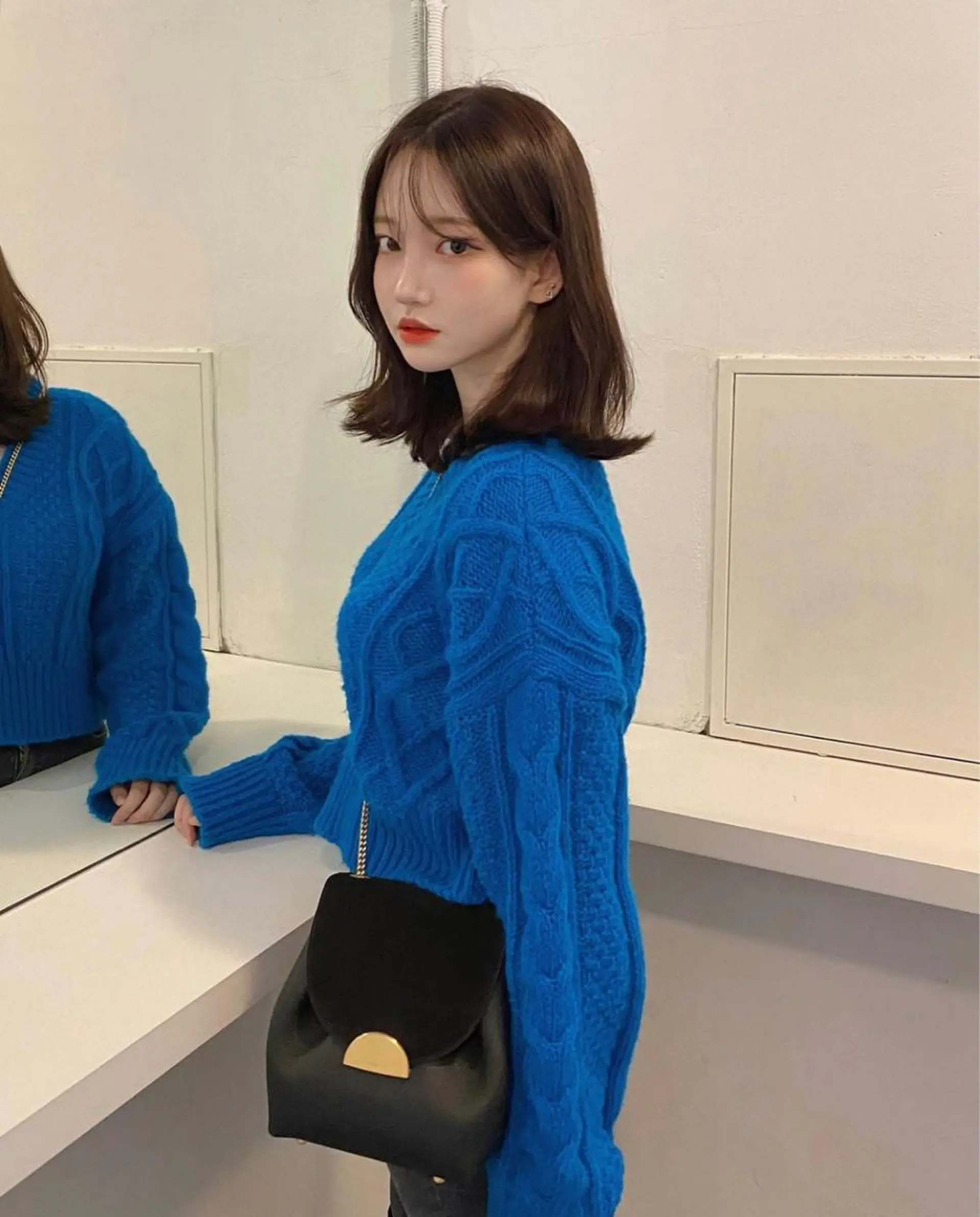 ミディアム MAEDA 西金沢美容室のヘアスタイル