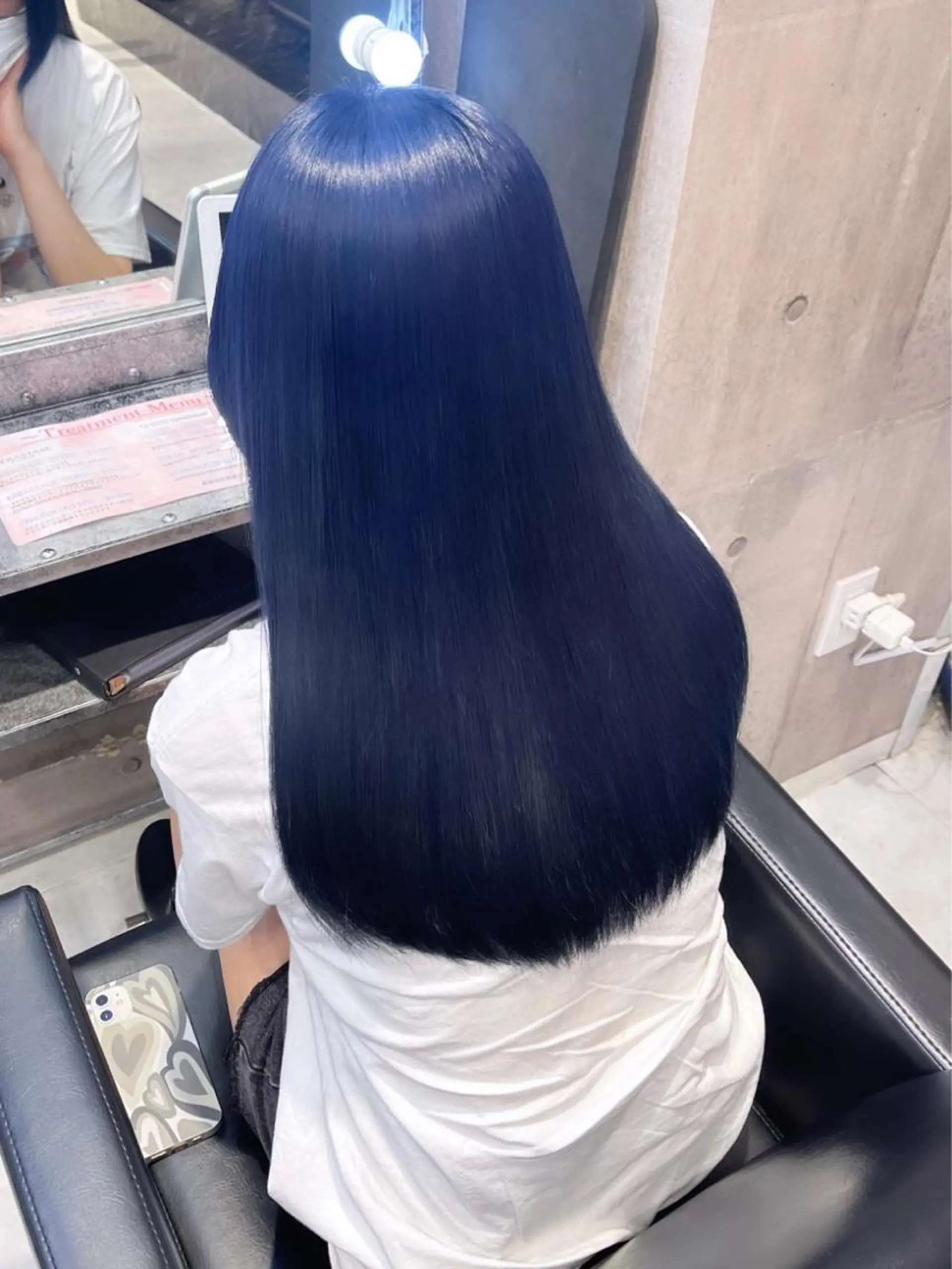 ロング カラー パーマ ヘアアレンジ メンズ キッズ ネイル マツエク・マツパ アイブロウ 🎀韓国スタイル YURINA🎀のヘアスタイル