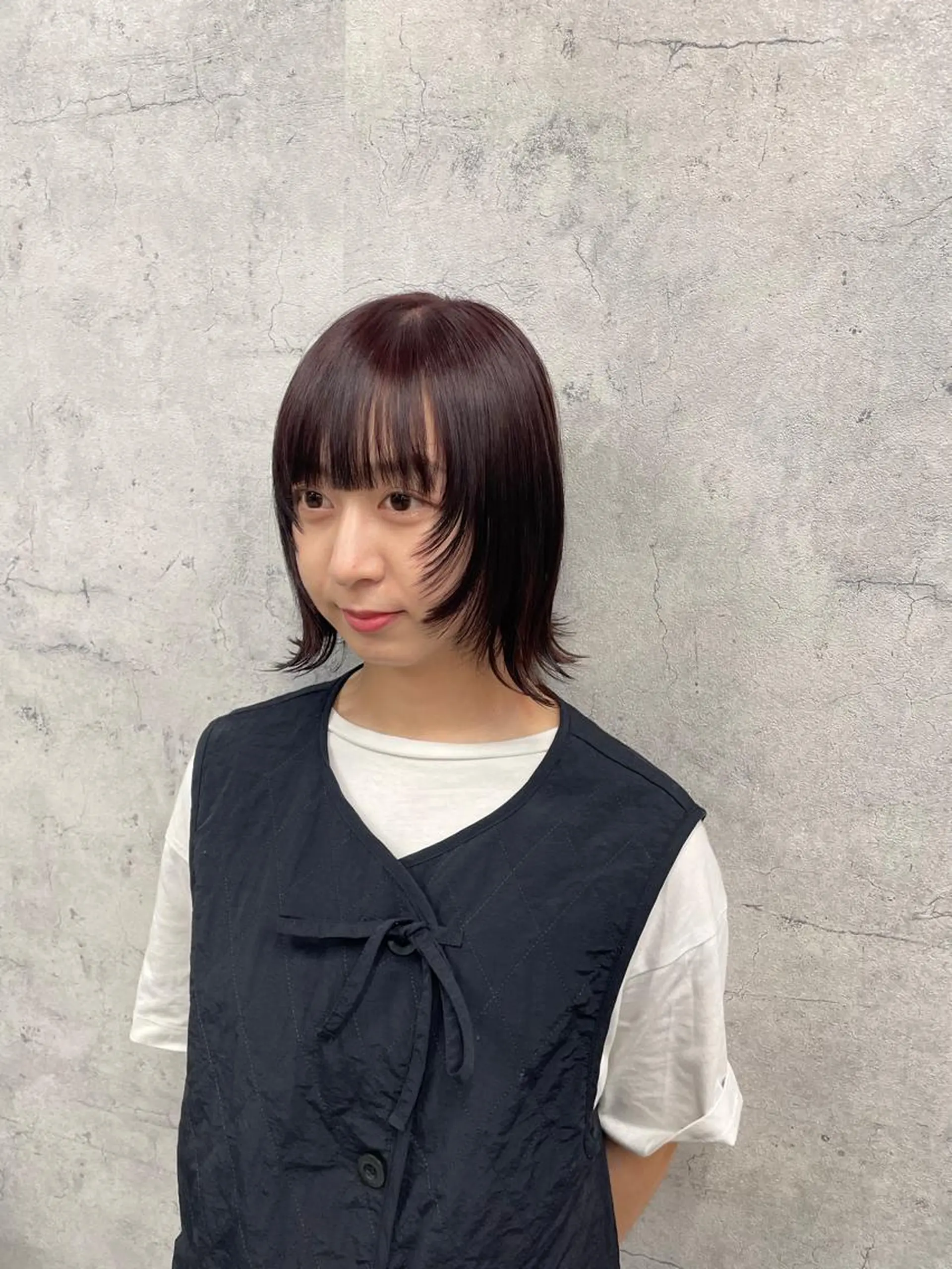 ミディアム レイヤーカット レイヤー×顔周 り×髪質改善/MIUのヘアスタイル