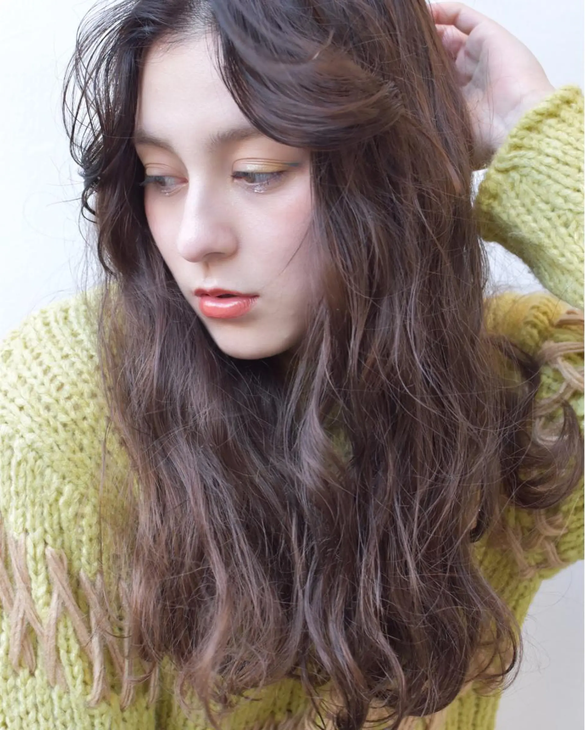 ロング カラー kimika🥑 メンズ/髪質改善のヘアスタイル