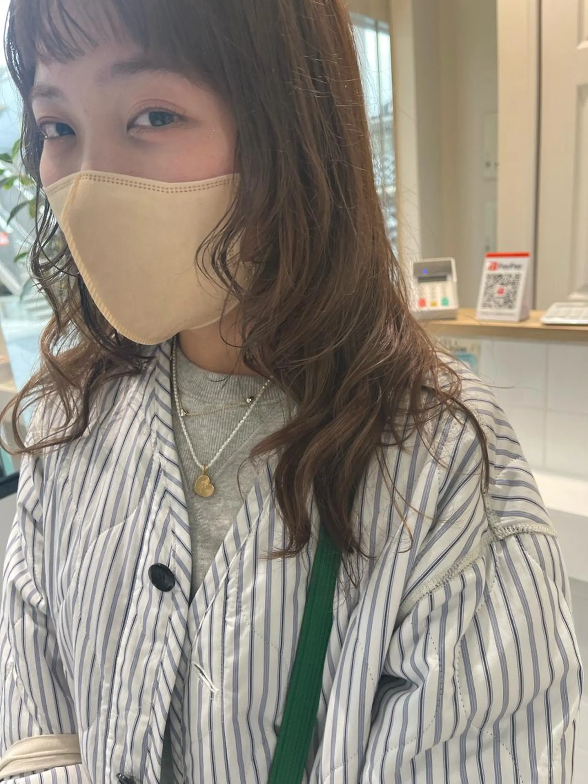 ロング カラー パーマ * 透明感カラー c h i h o *のヘアスタイル