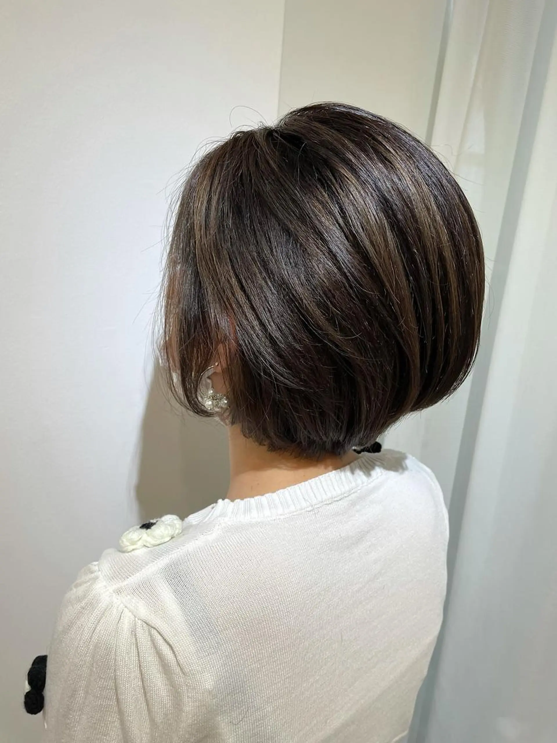 ショート カラー ヘアカラー トリートメント 過去一の柔髪ヘア 🌿IVYjoureのヘアスタイル