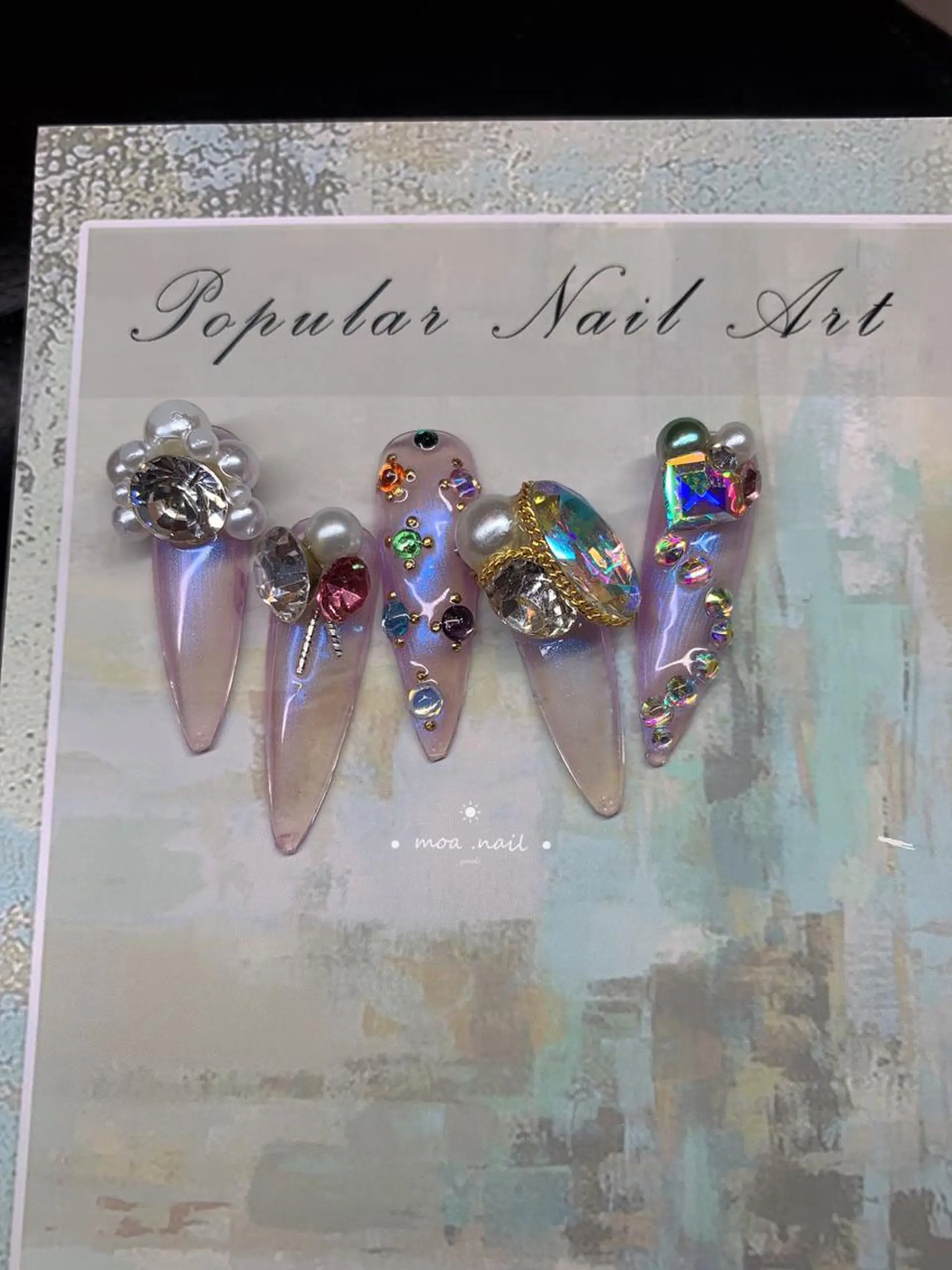 ネイル 持ち込み MOA NAIL所属・MoaNail🫶 Yoshiのネイルデザイン