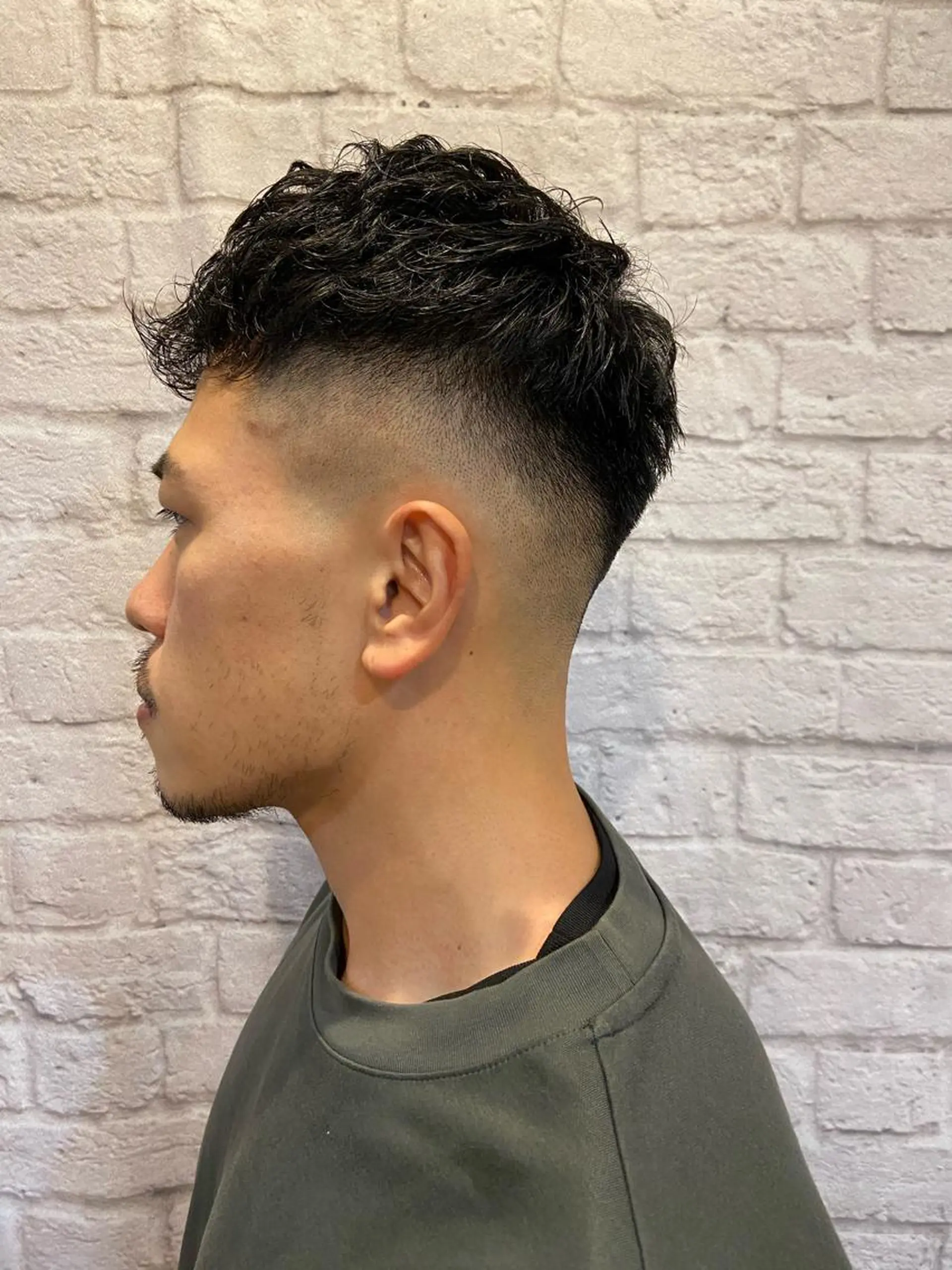 ショート カラー パーマ メンズ 💈メンズ特化 副店長松浦一聖💈のヘアスタイル
