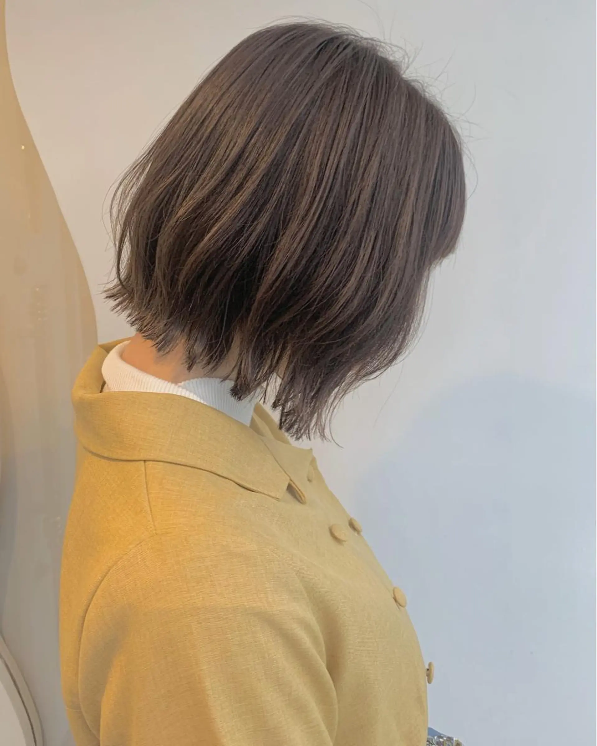 ミディアム 切りっぱなしボブ ボブ 【ボブ/個室サロン】 癒し空間mimuraのヘアスタイル