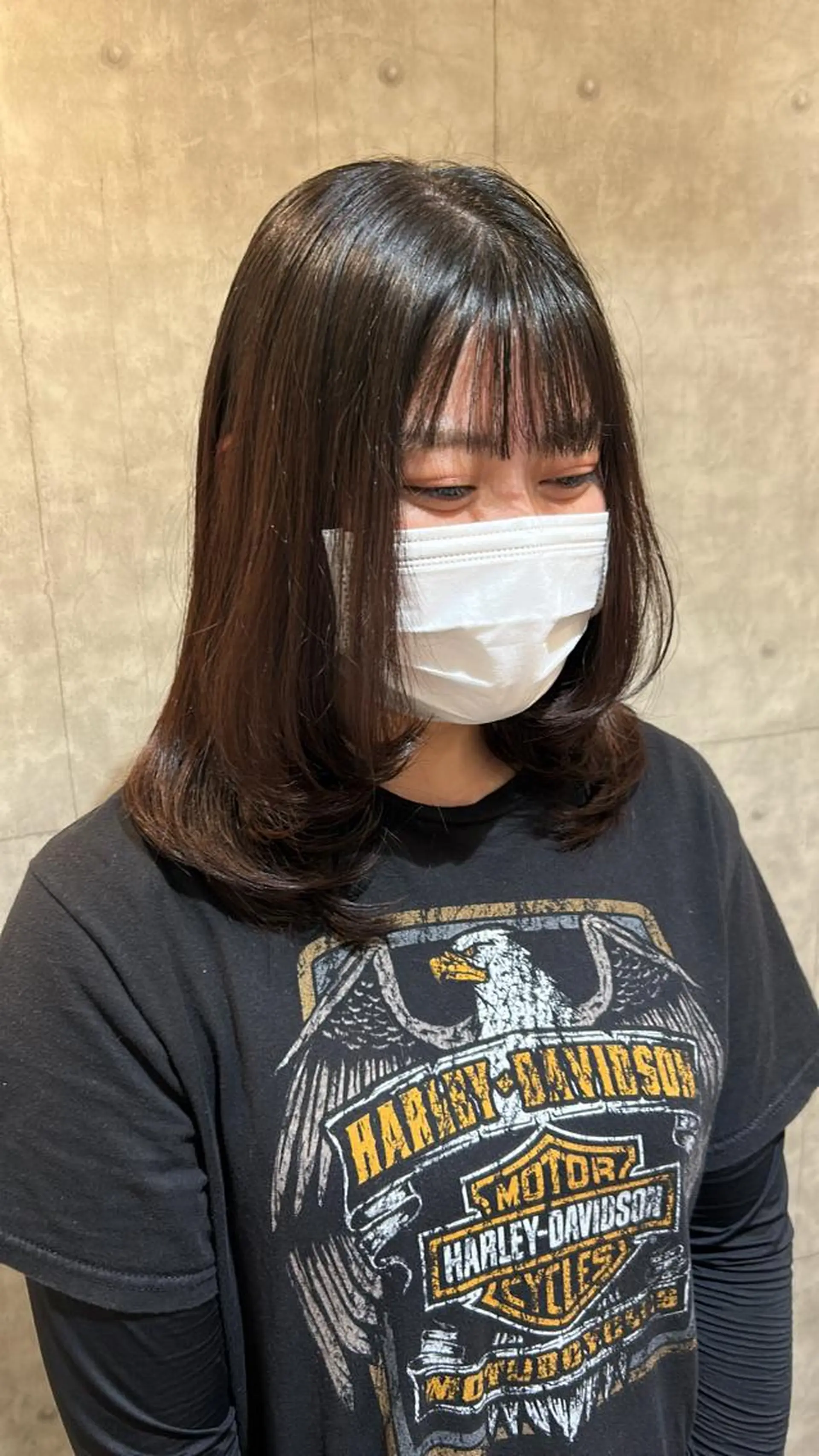 セミロング noël　hair所属・小林 しずくのヘアスタイル